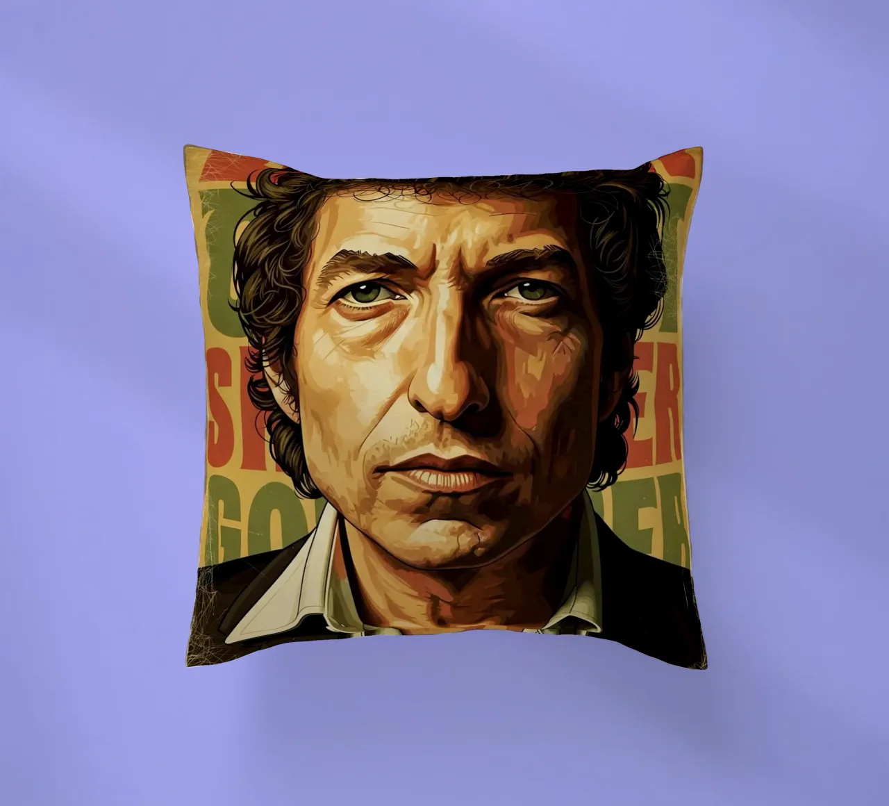 Bob Dylan d'epoca cuscino da Lembayung art