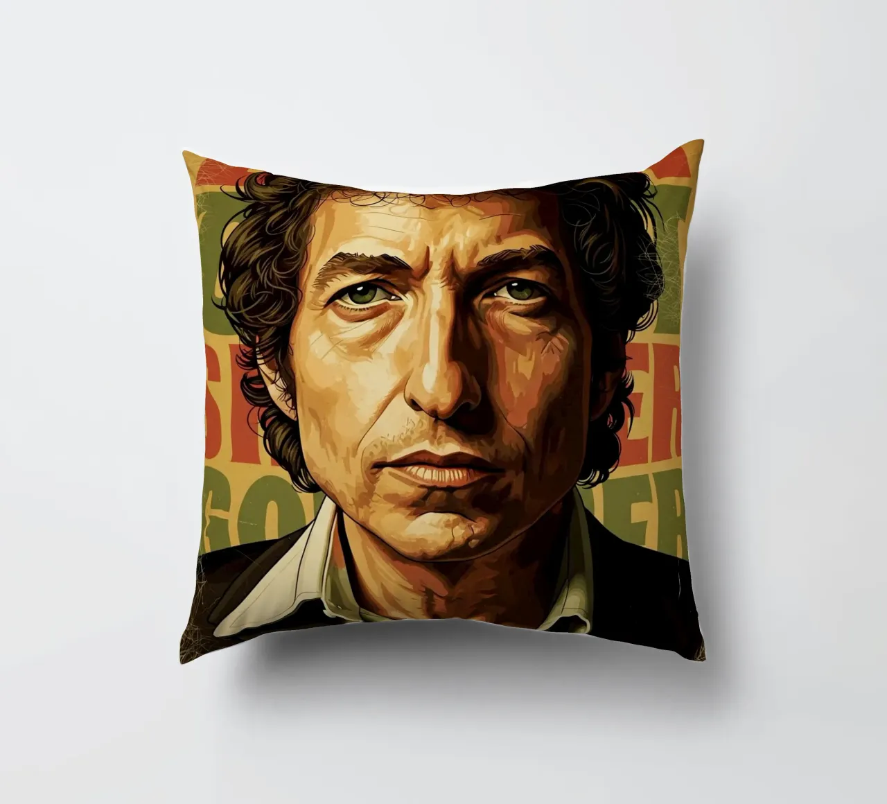 Bob Dylan d'epoca cuscino da Lembayung art