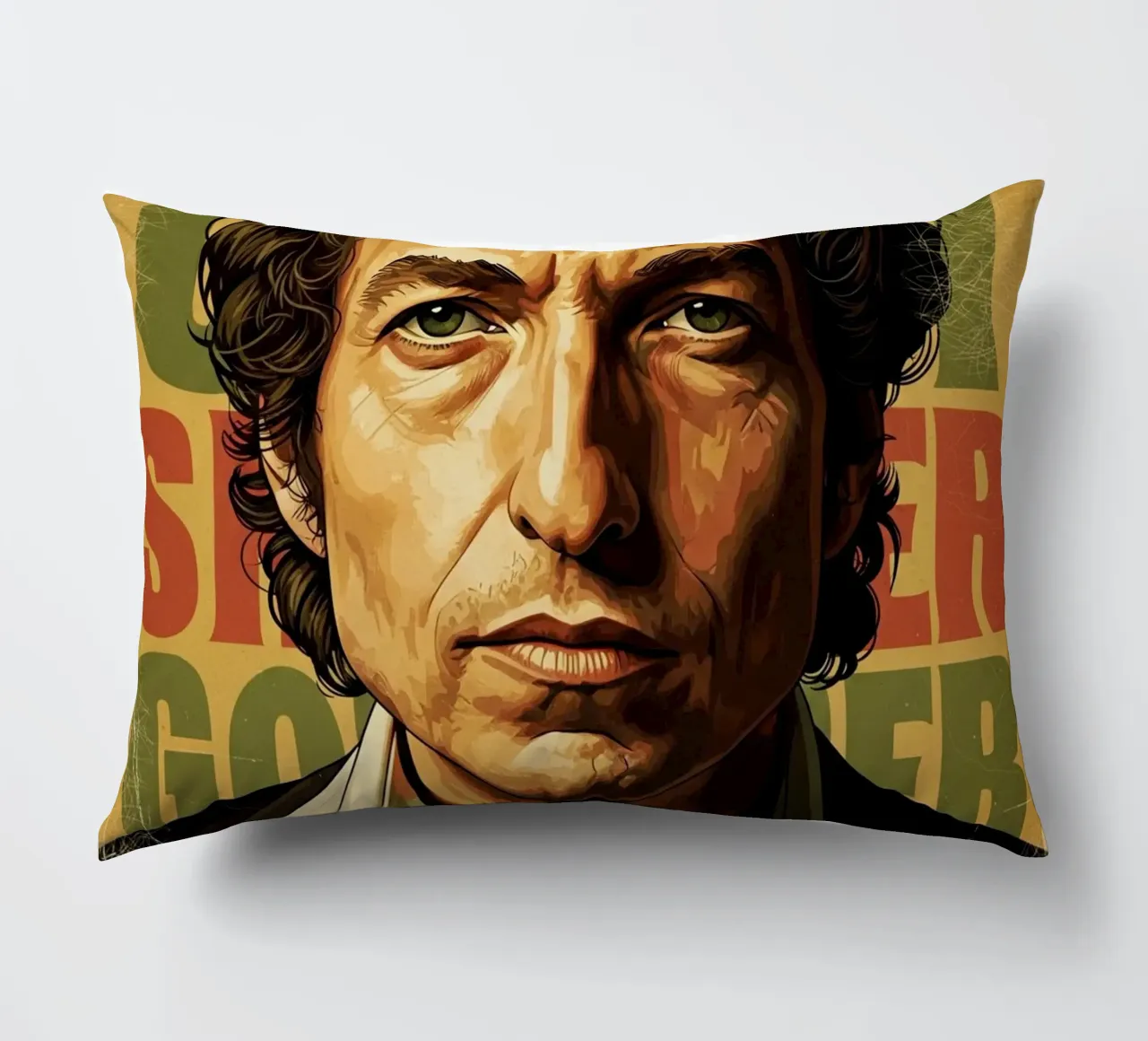 Bob Dylan d'epoca cuscino da Lembayung art
