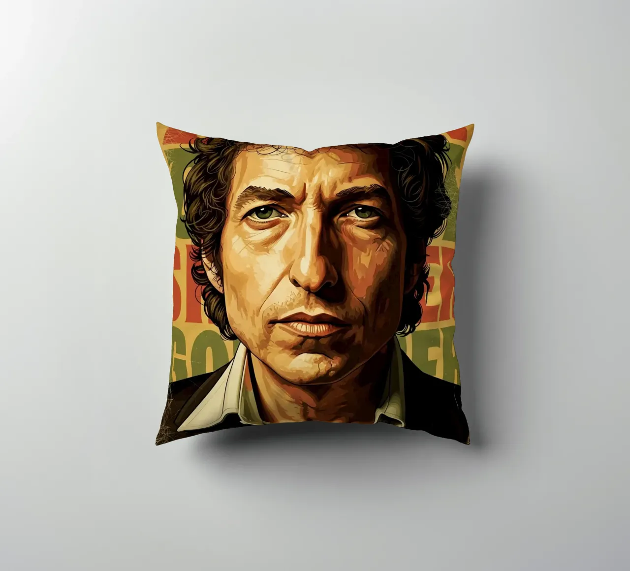 Bob Dylan d'epoca cuscino da Lembayung art