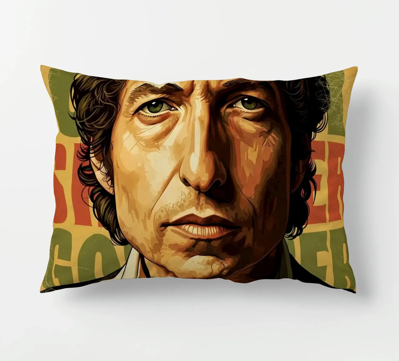 Bob Dylan d'epoca cuscino da Lembayung art