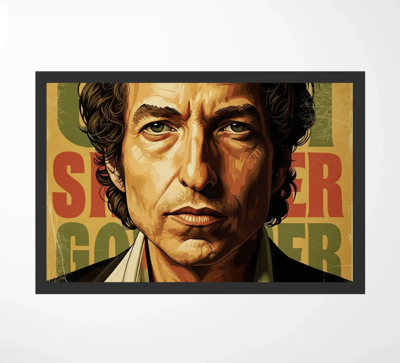 Bob Dylan deurmat van Lembayung art