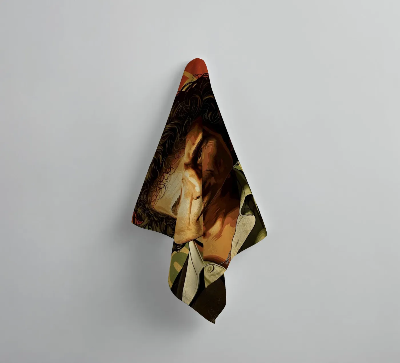 Bob Dylan badhanddoek van Lembayung art