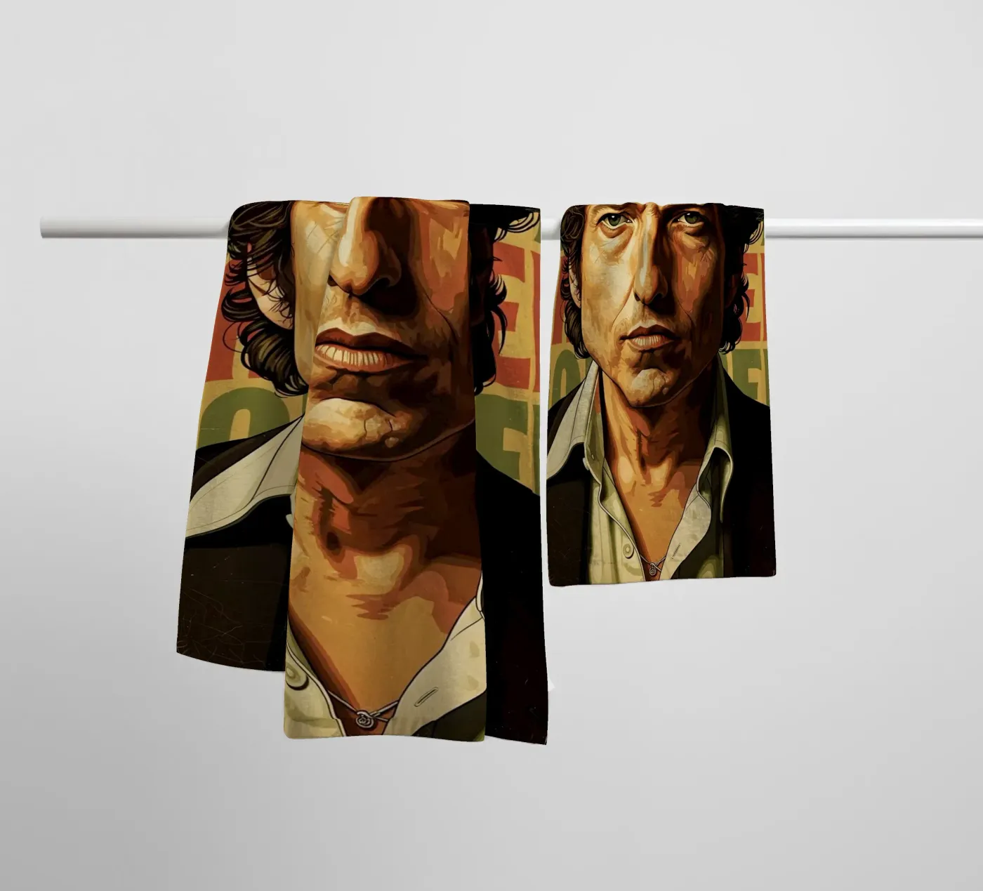 Bob Dylan badhanddoek van Lembayung art