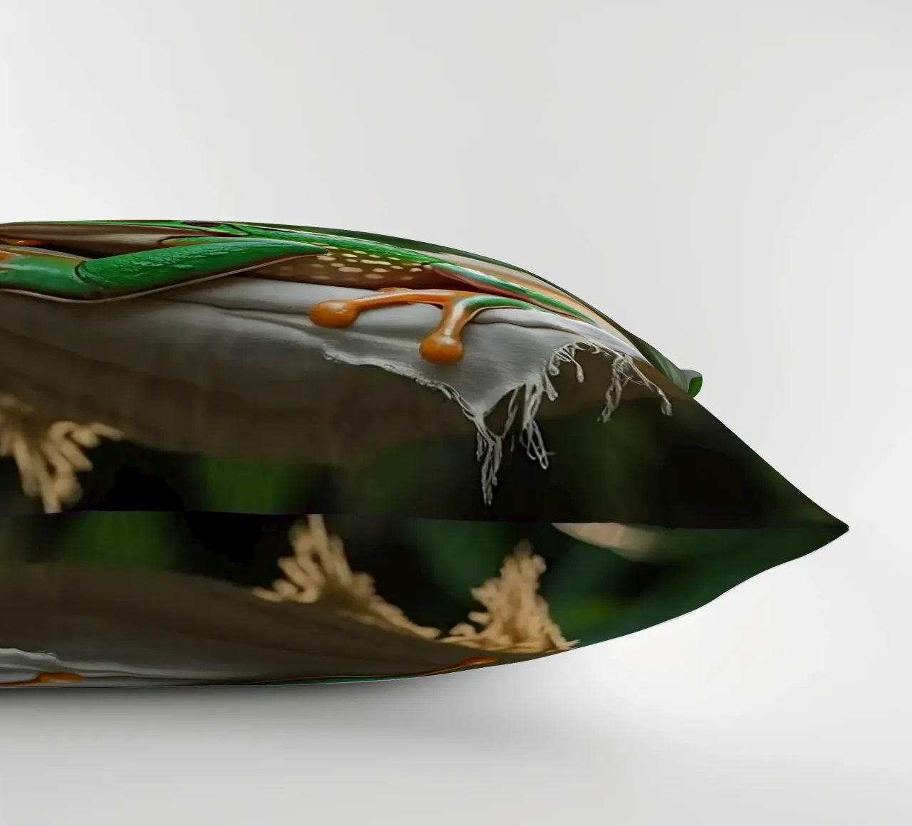 🌺🐸Tree frog | Summer mode: on! (2) decorative cushion by Trinkets NL Design Studio