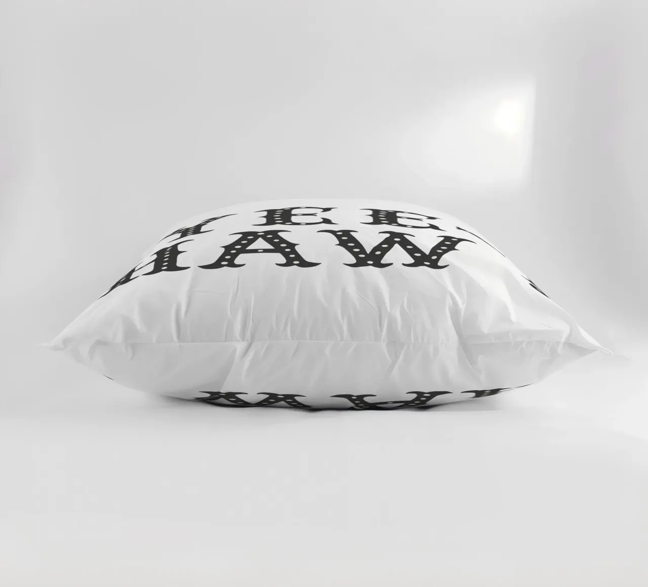 YEE-HAW! – Minimal Western Print cuscino da Vivdesign