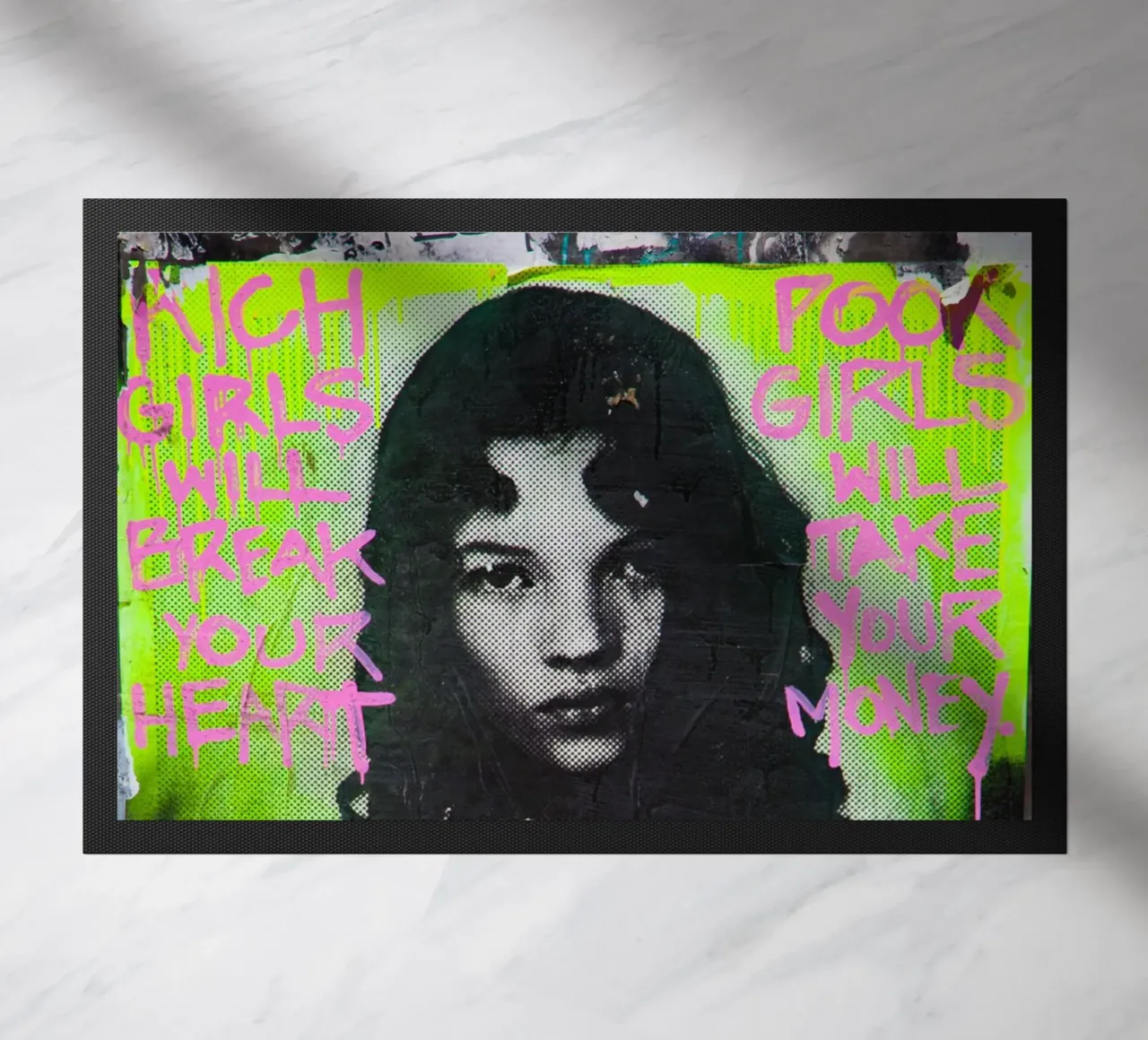 Kate doormat by Flo Klein