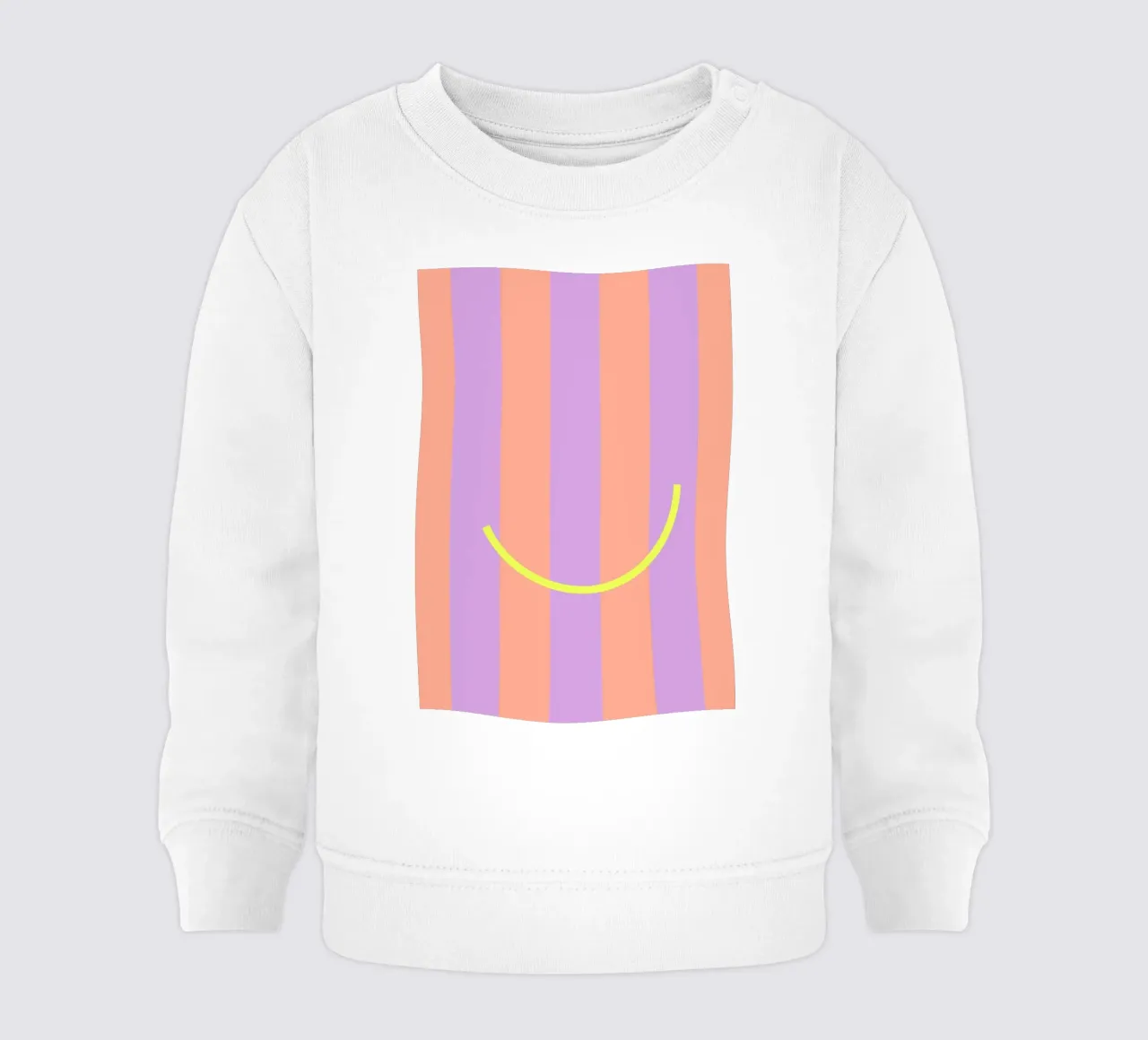 Smile | show me your beautiful smile :) felpa neonato da FRICKE DESIGN