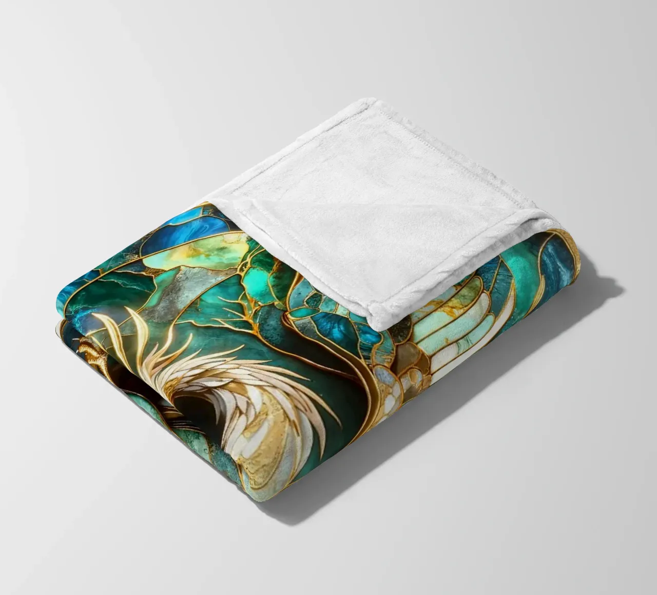 Abstract Phoenix Kintsugi coperta in pile da Pixaverse