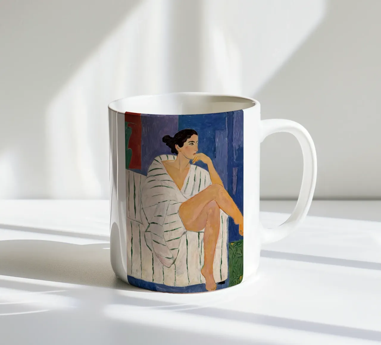 Femme en Repos tazza in ceramica da Studio Sori
