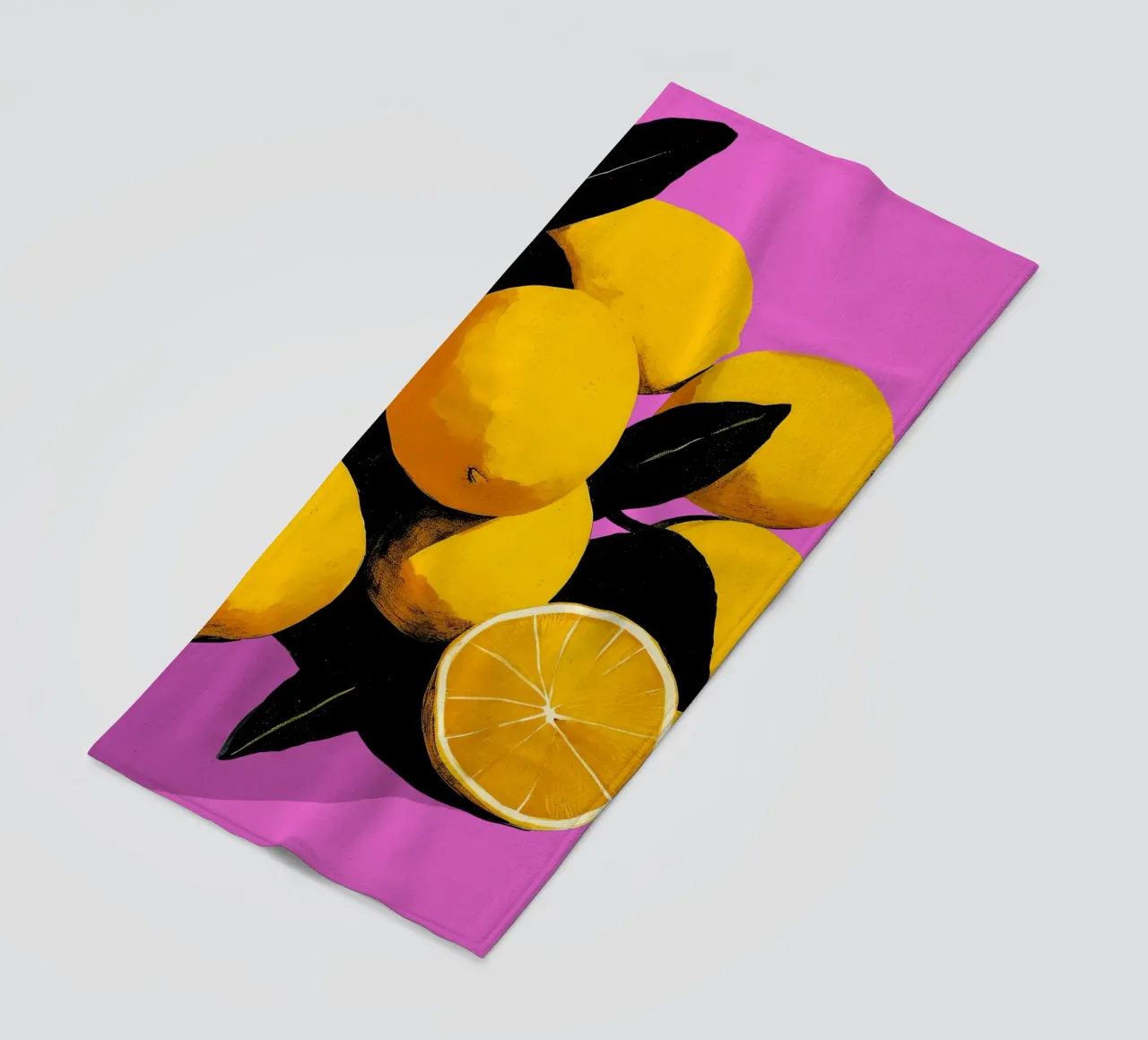 Fresh Lemons (Pink) telo mare da treechild