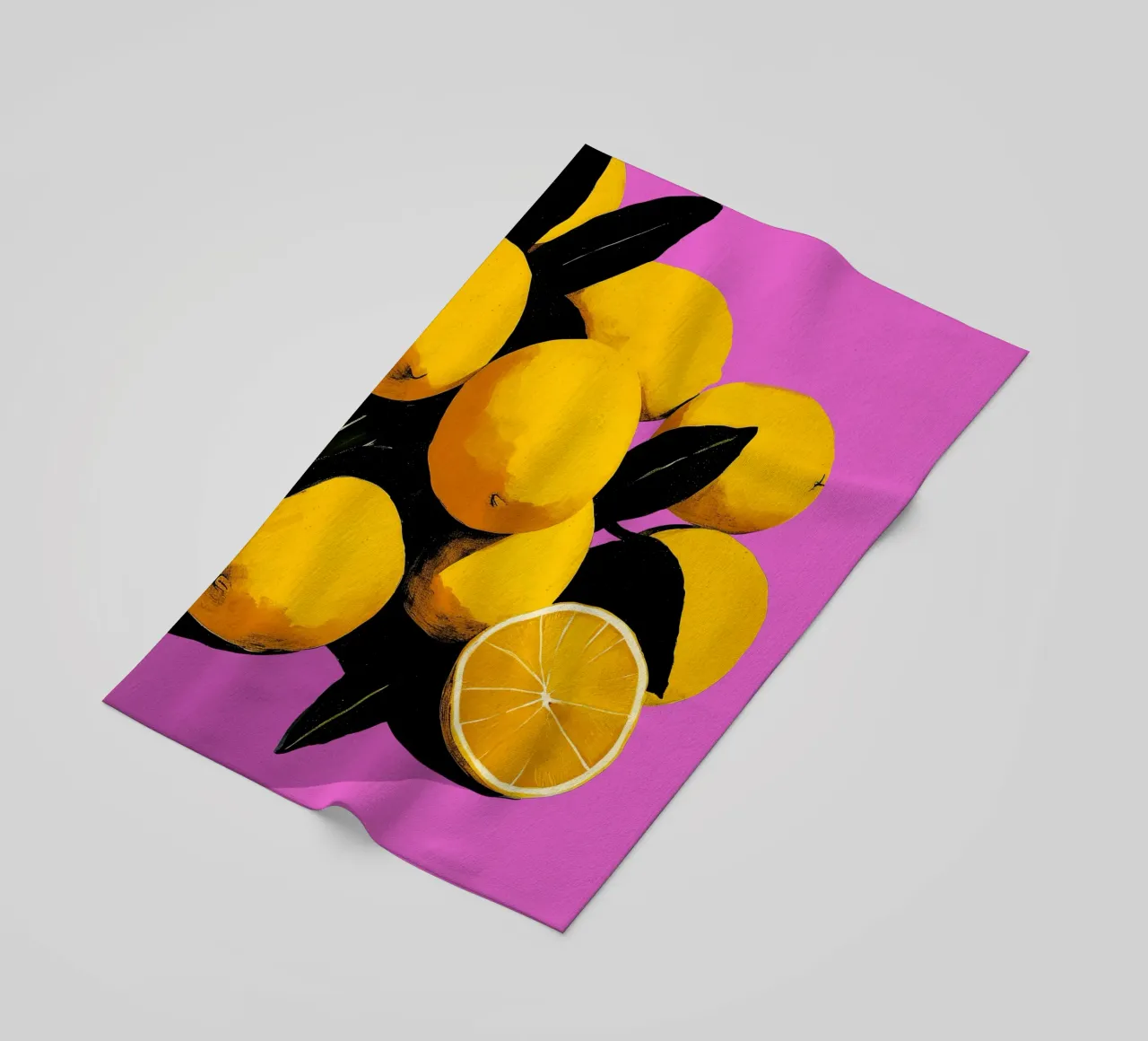 Fresh Lemons (Pink) telo mare da treechild