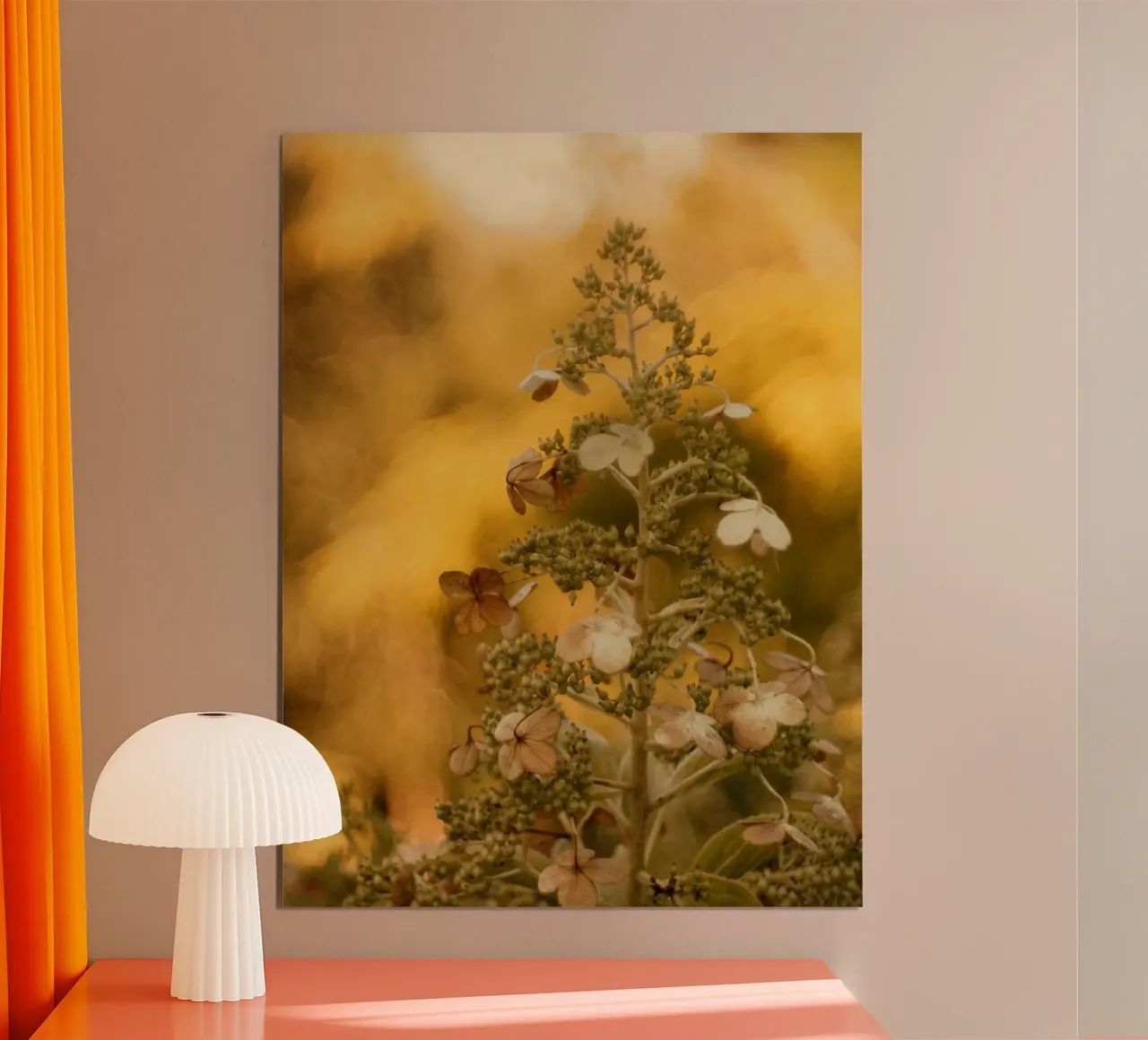 fiori natura poster con telaio in legno da Earthly Visions