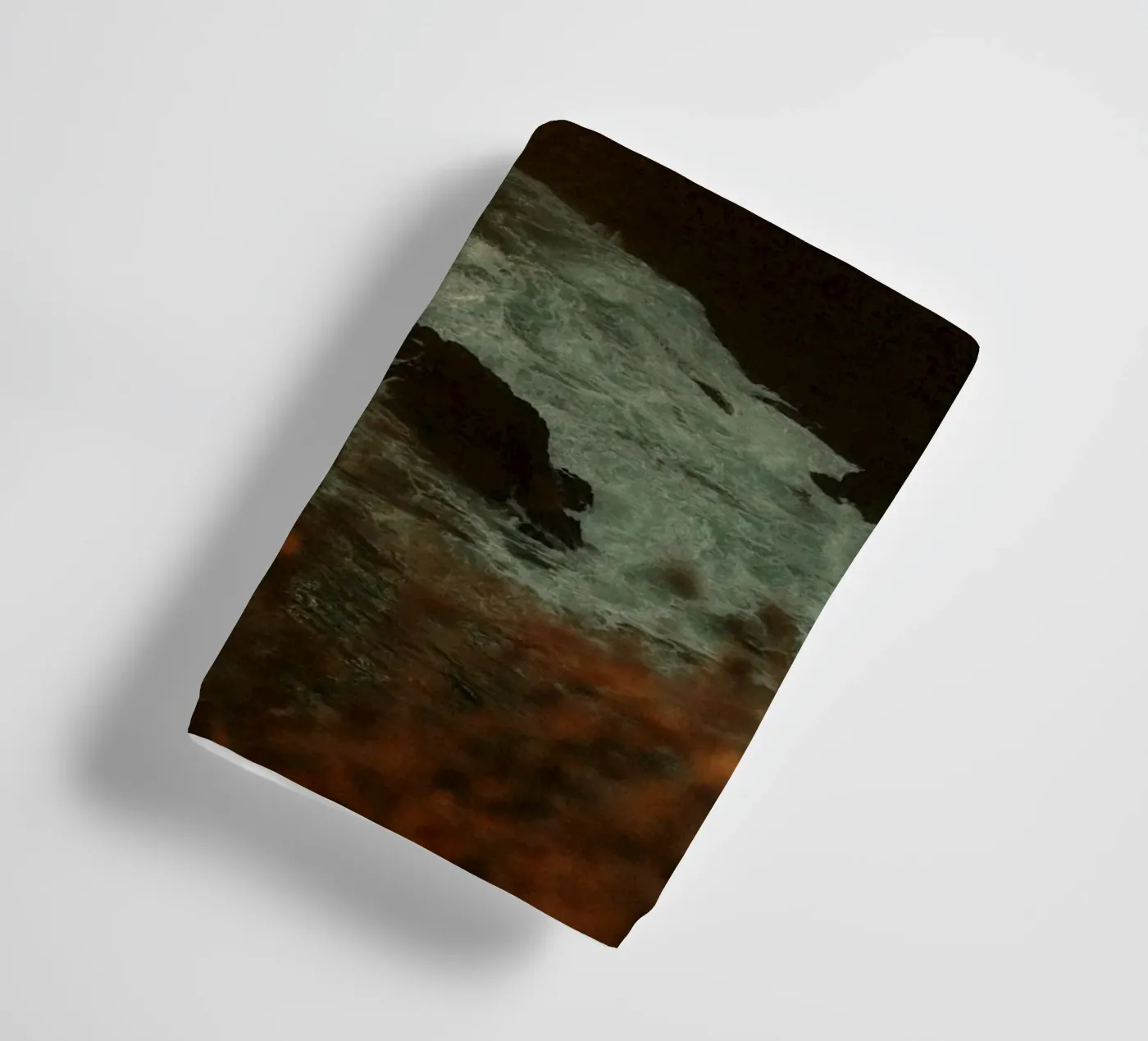 zonsondergang oceaan badhanddoek van Earthly Visions