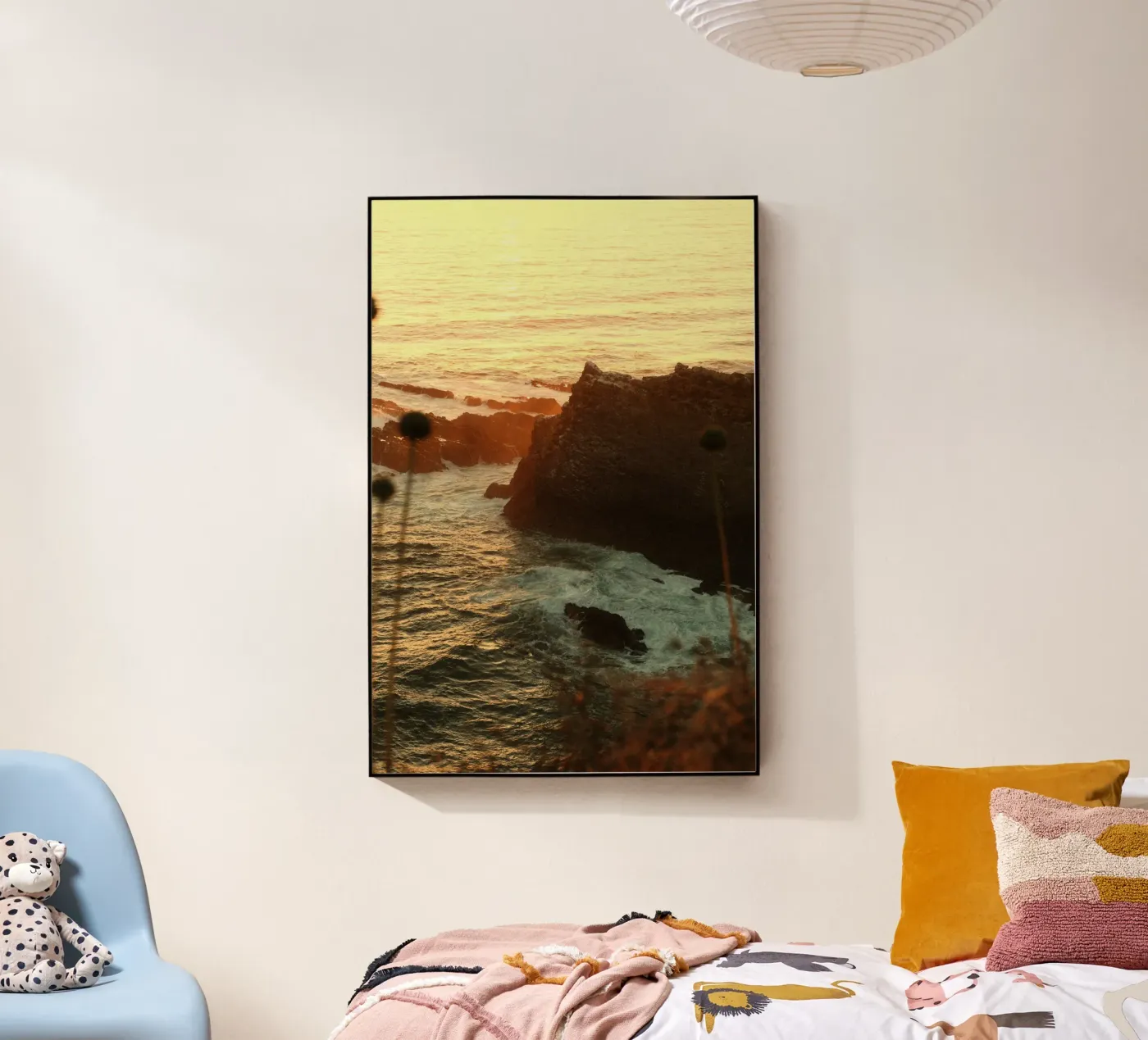 sunset ocean plexiglass da Earthly Visions