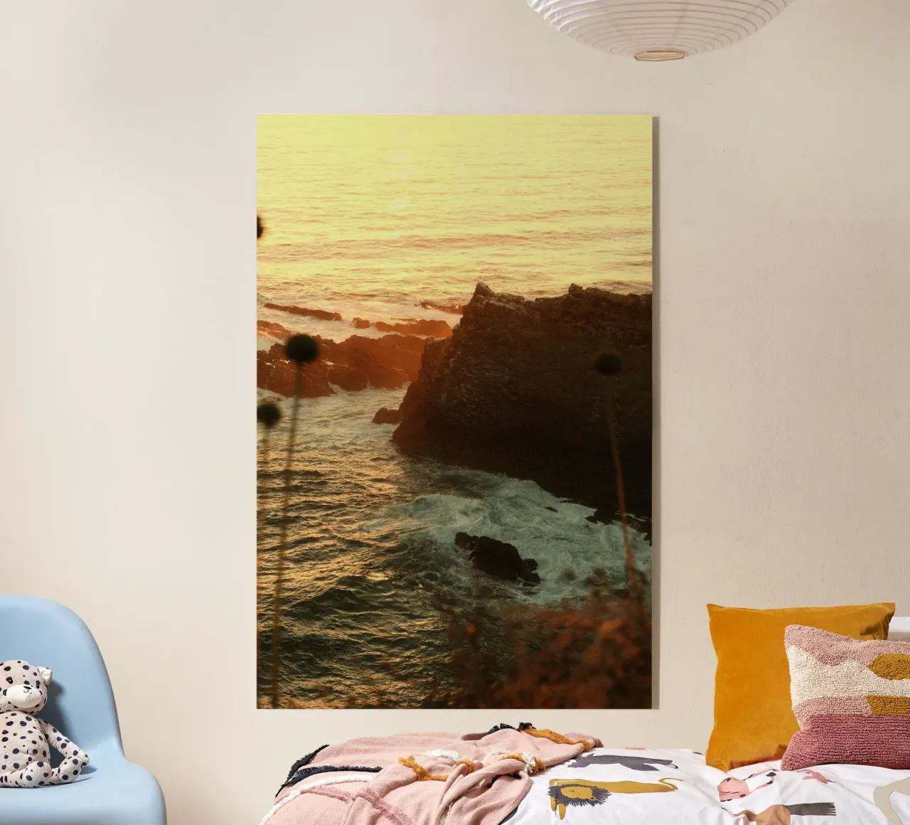 sunset ocean plexiglass da Earthly Visions