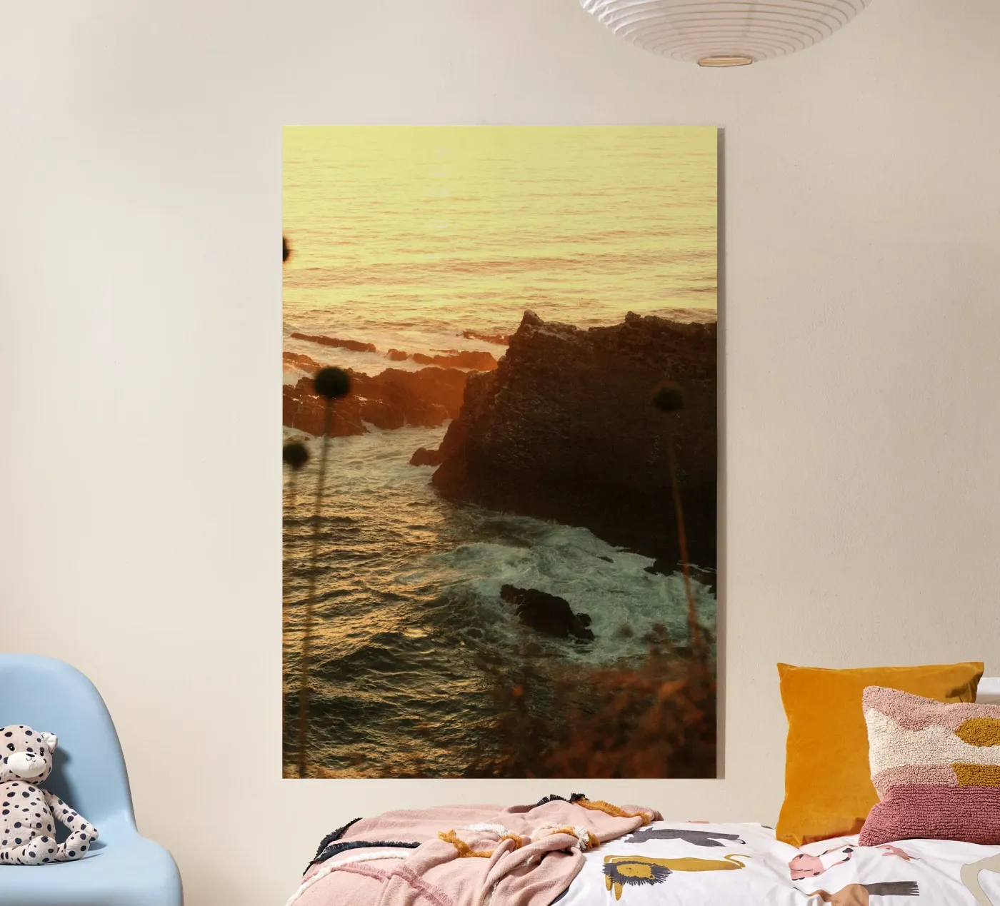 sunset ocean plexiglass da Earthly Visions