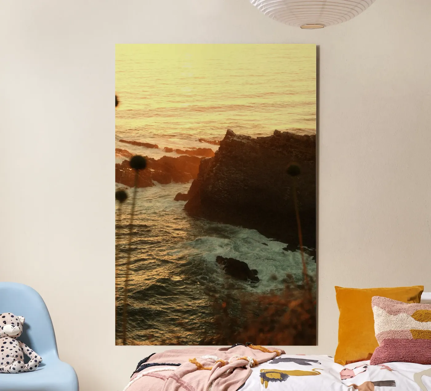 sunset ocean forex plate by Earthly Visions