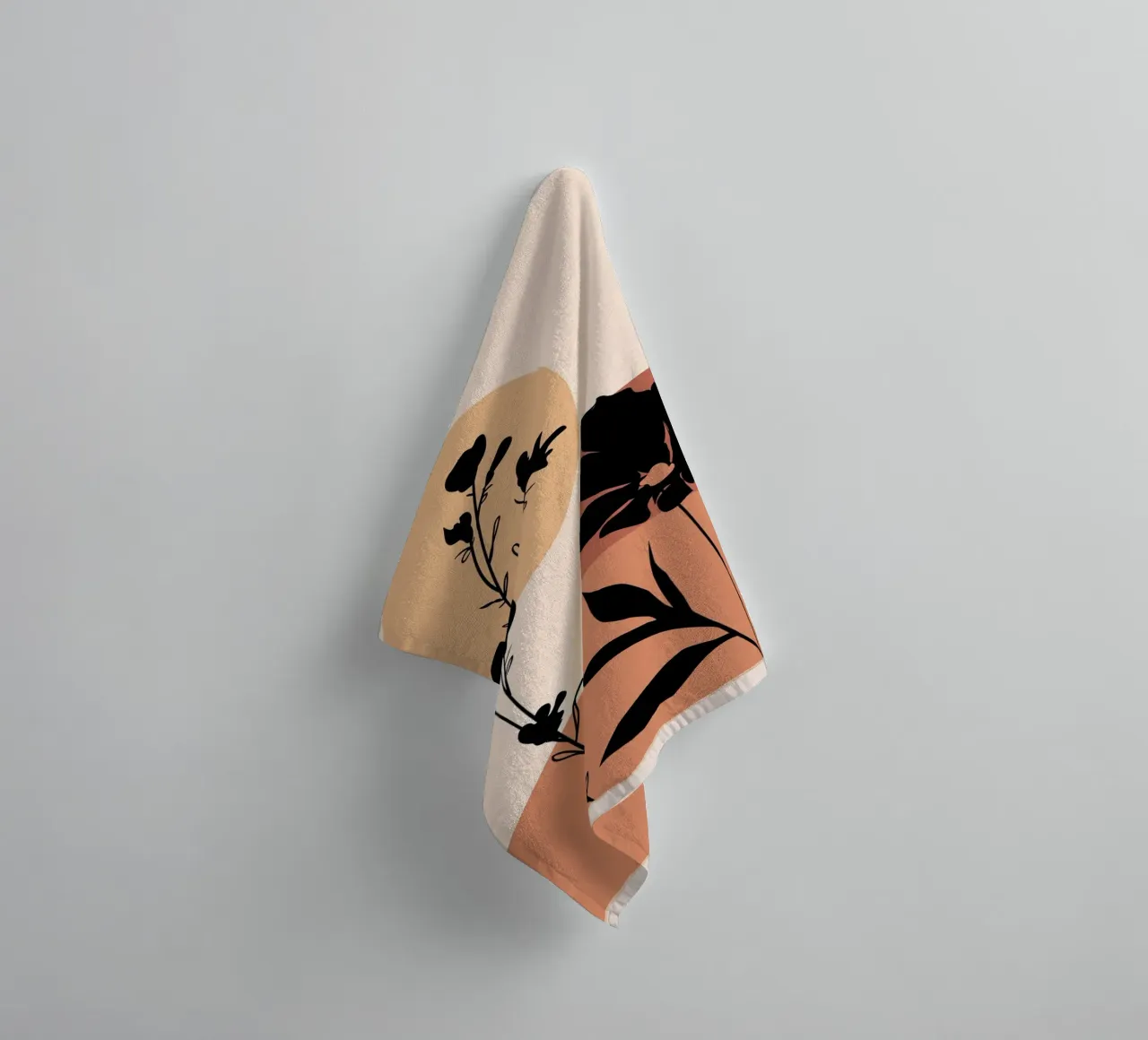Sunset Botanicals towel by LeaDArt