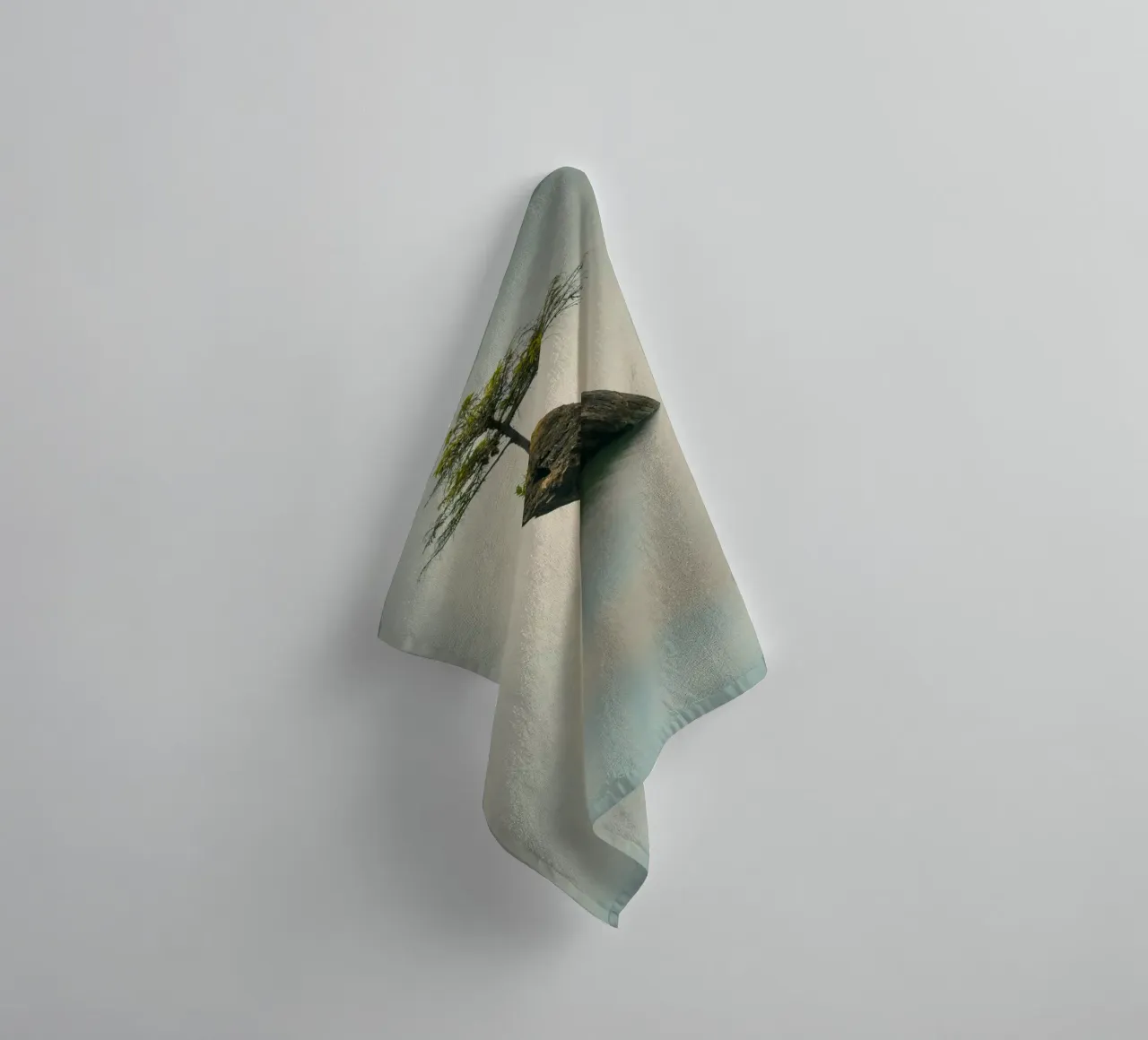 tree rock towel by Earthly Visions