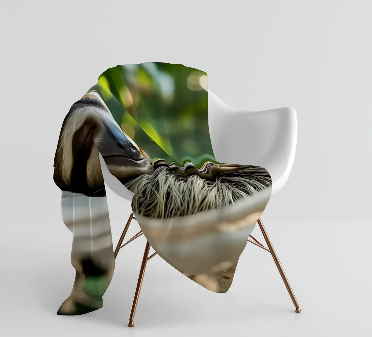 🌿🌺 Bradipi | Insieme in modalità brivido (1) coperta in pile da Trinkets NL Design Studio