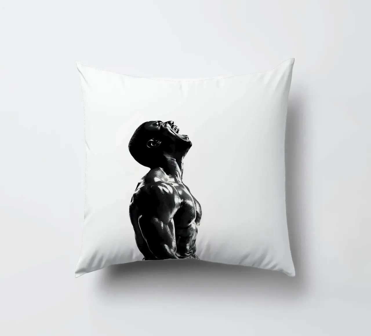 "there is no tomorrow" cuscino da Type & Tape
