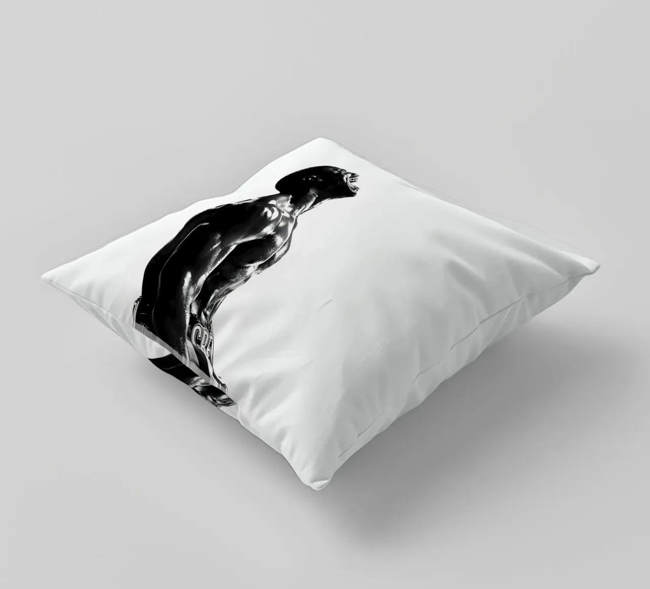 "there is no tomorrow" cuscino da Type & Tape