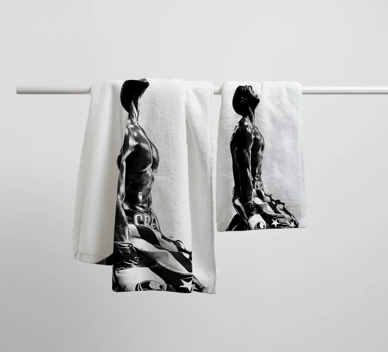 "there is no tomorrow" asciugamano da bagno da Type & Tape