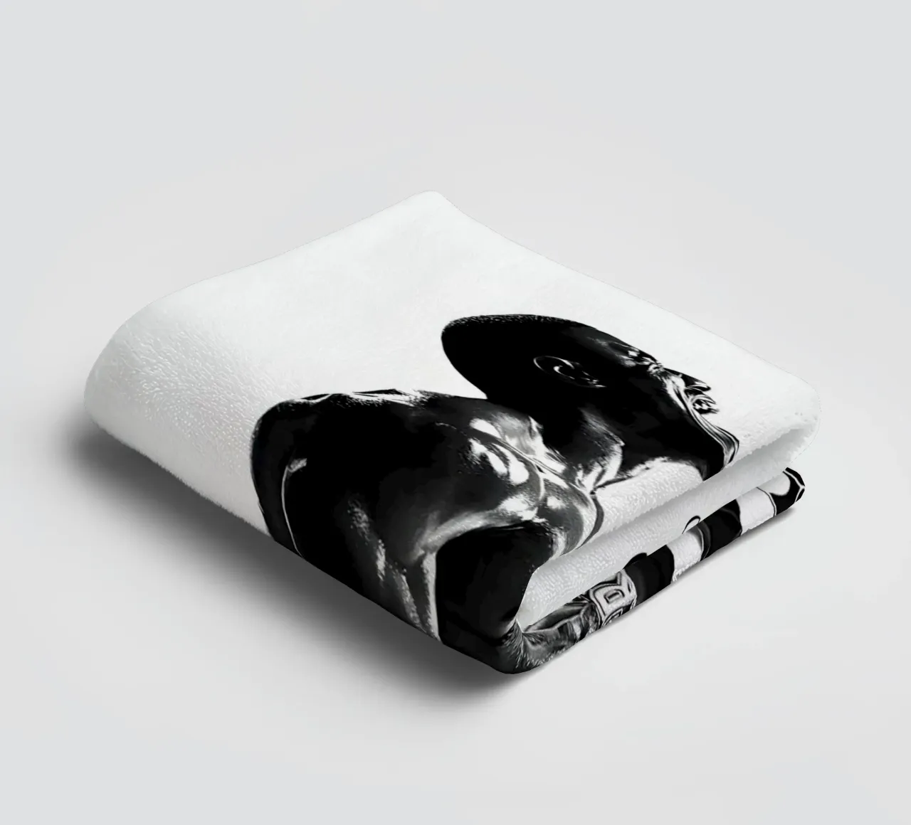 "there is no tomorrow" asciugamano da bagno da Type & Tape
