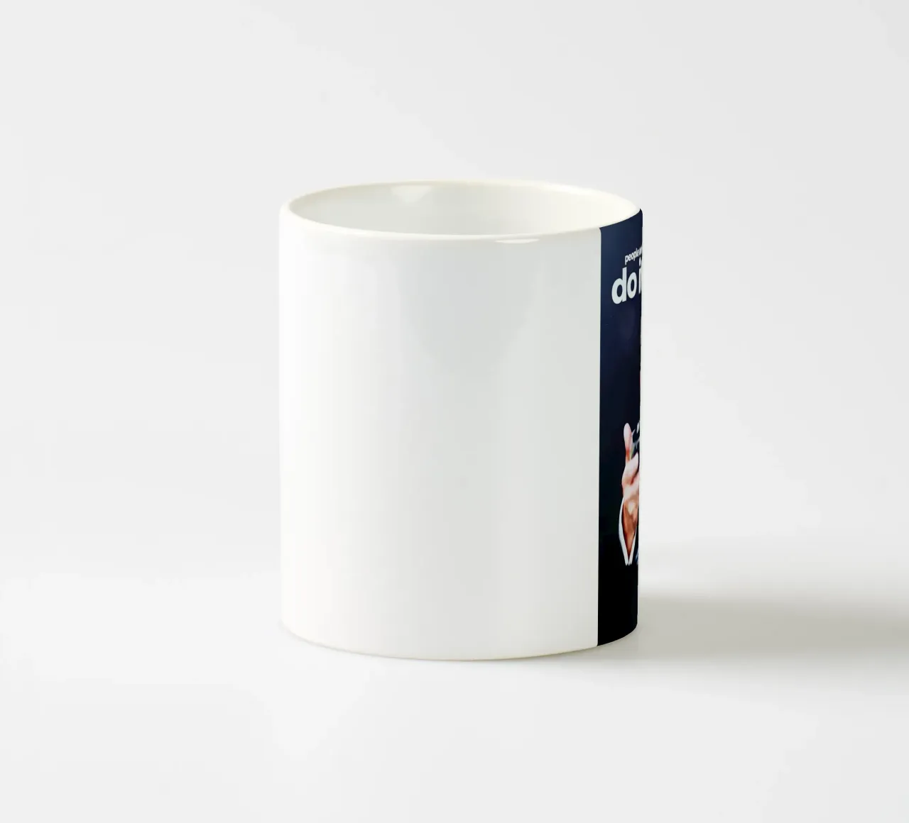do it anyway tazza in ceramica da Type & Tape
