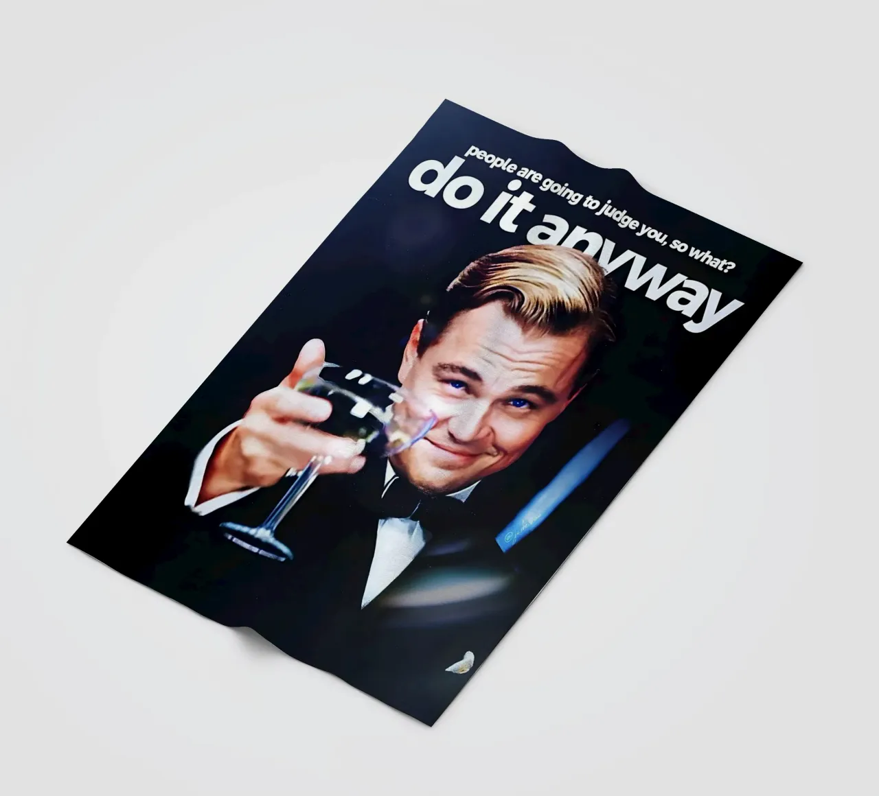 do it anyway coperta in pile da Type & Tape