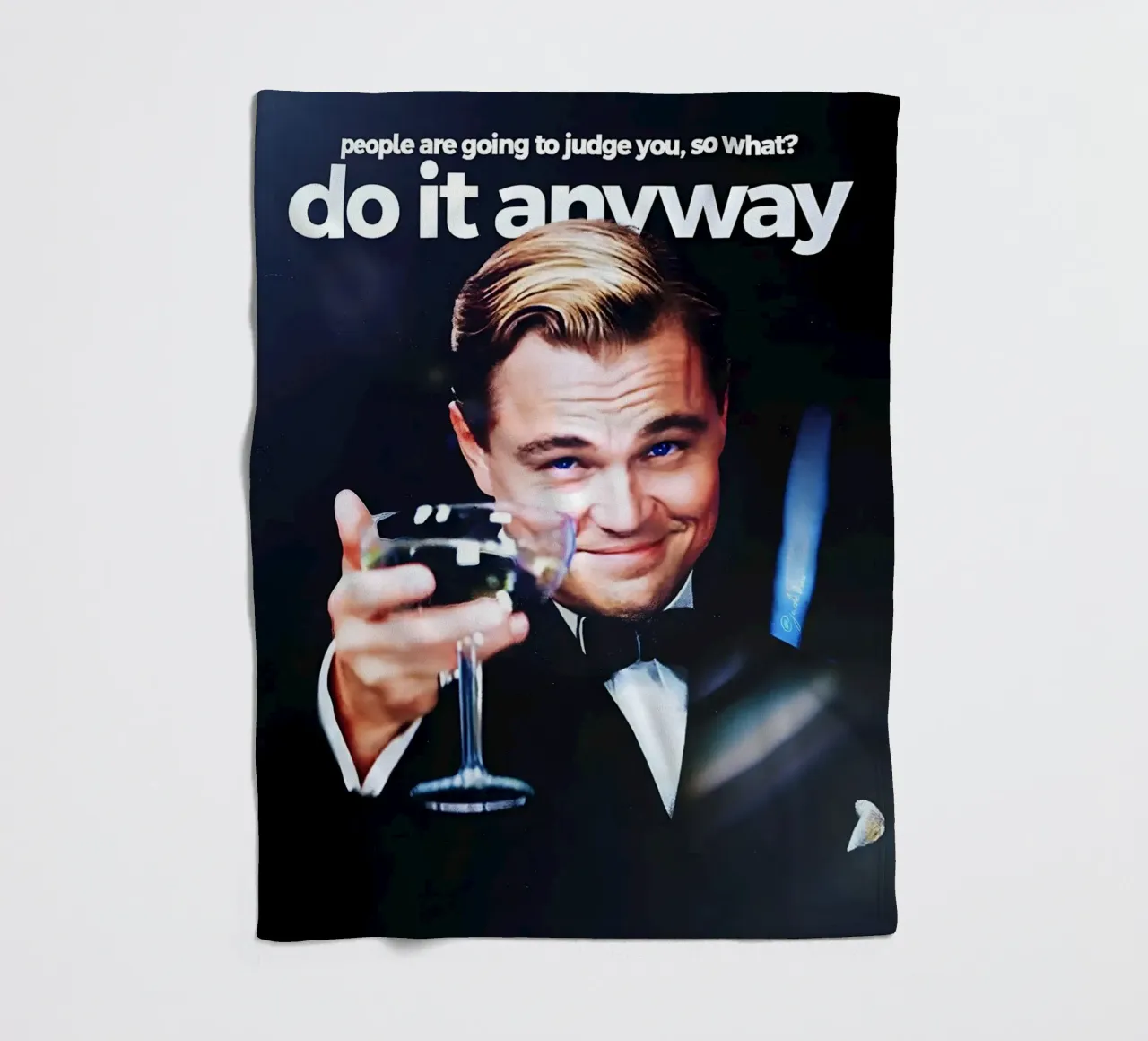 do it anyway coperta in pile da Type & Tape