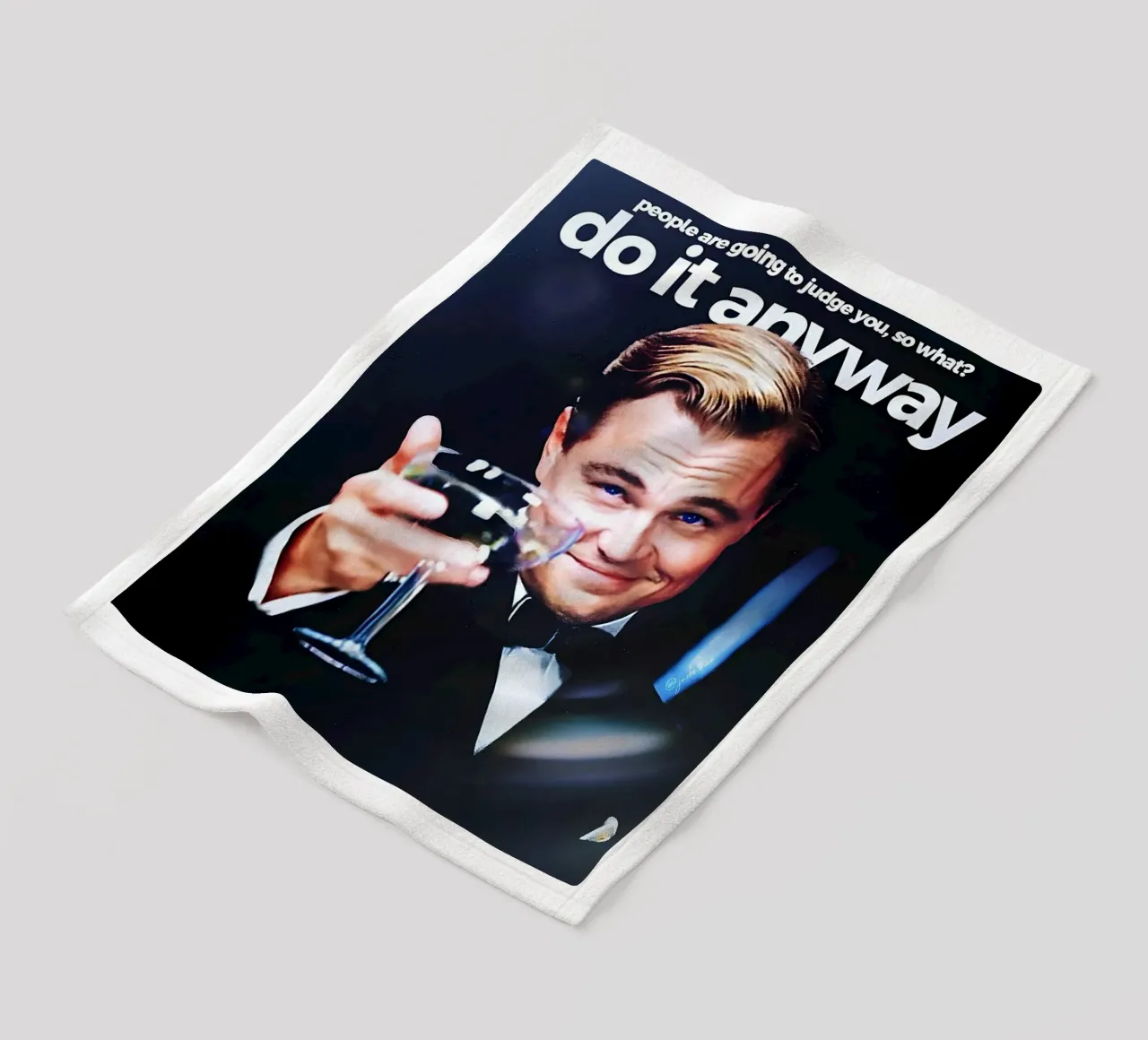 do it anyway coperta in pile da Type & Tape