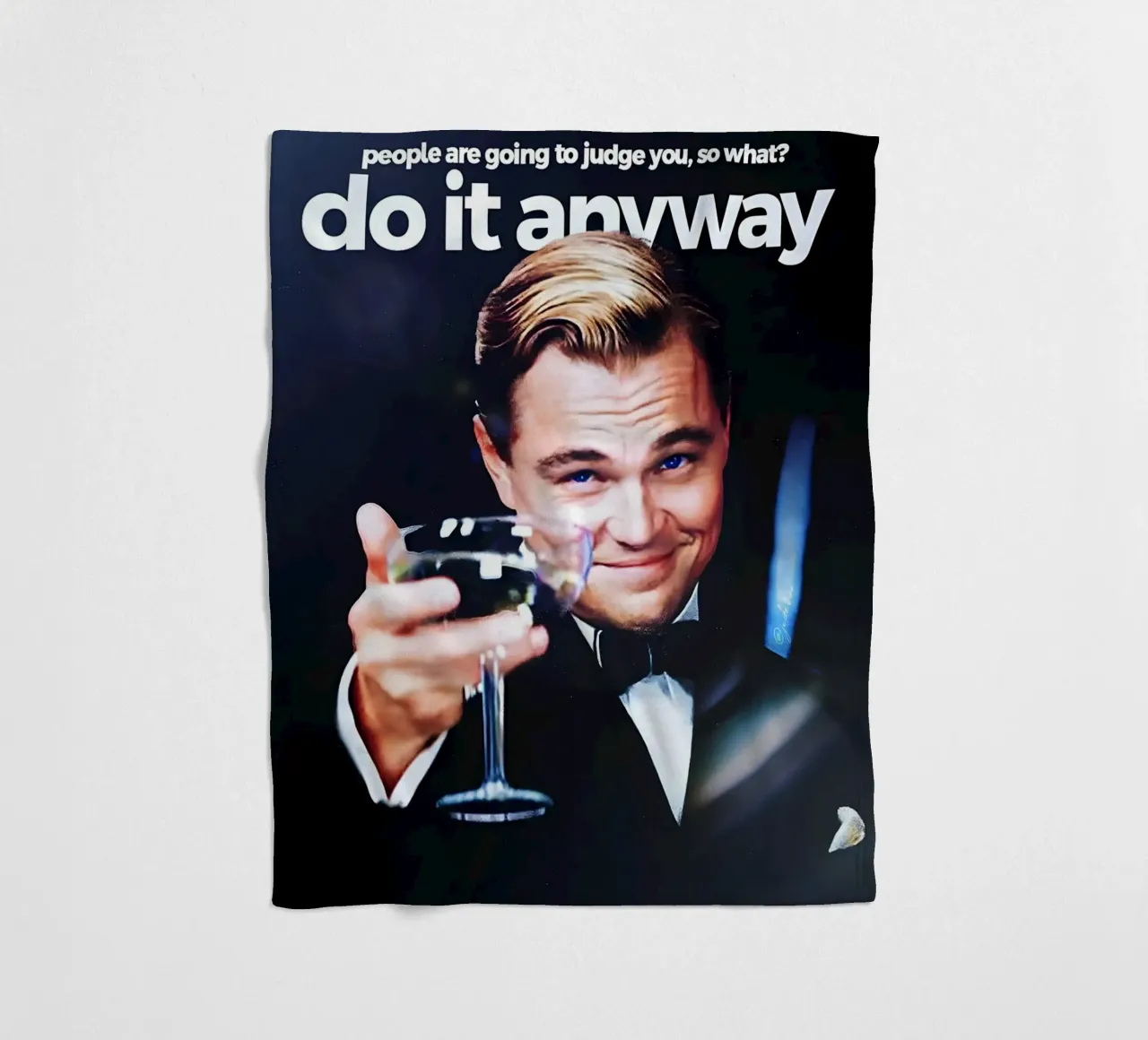 do it anyway coperta in pile da Type & Tape