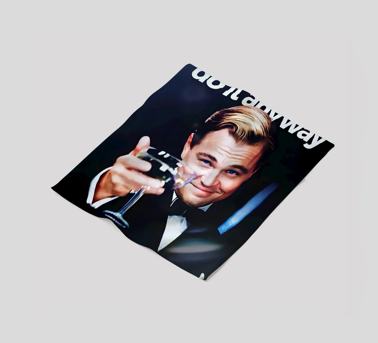 do it anyway coperta in pile da Type & Tape