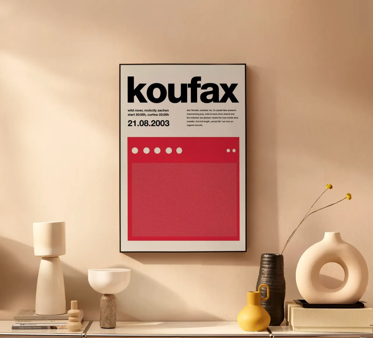 Koufax plexiglass da Stephan Kochs