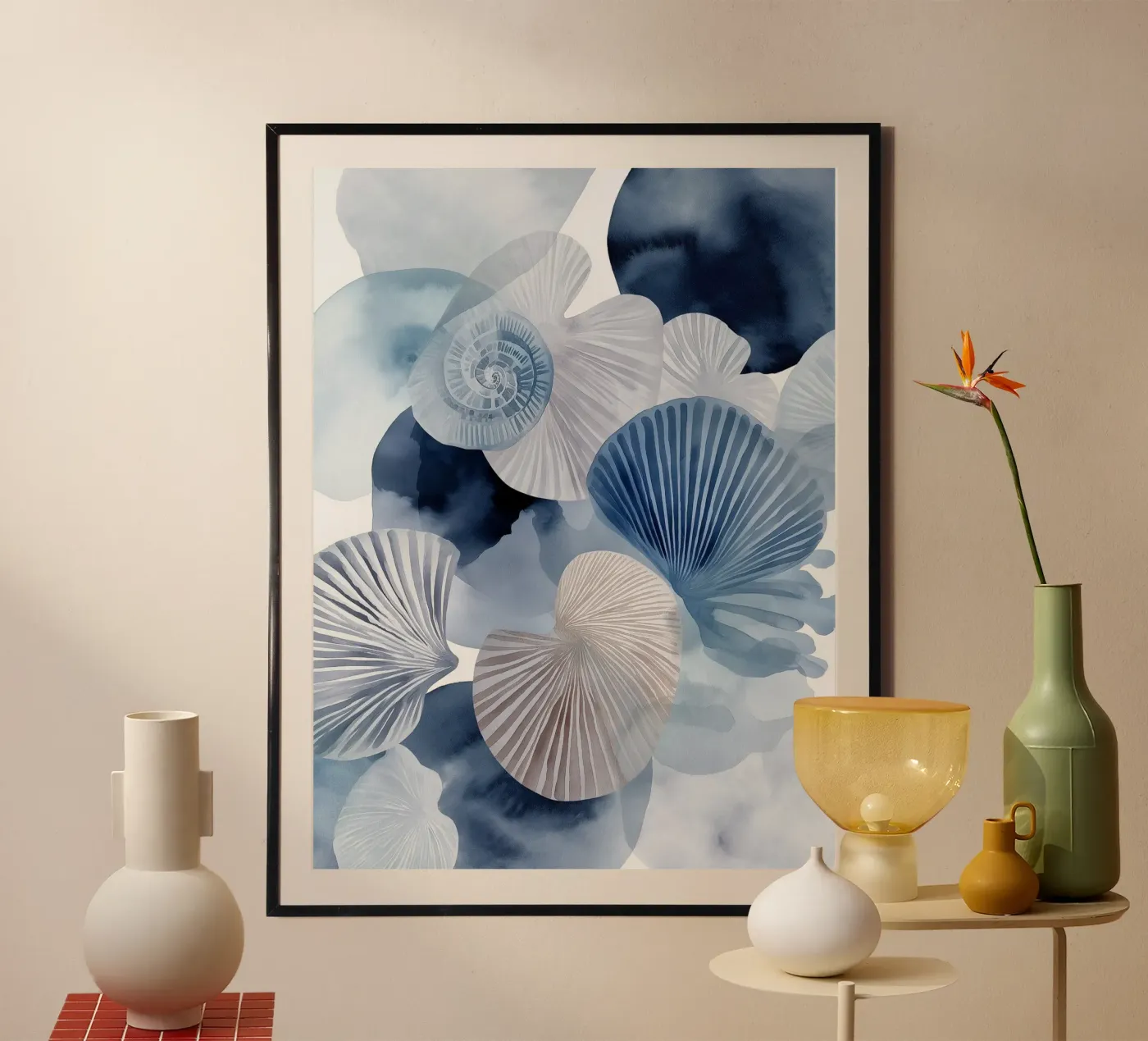 Ocean Bloom poster by Matthias Keller Studio