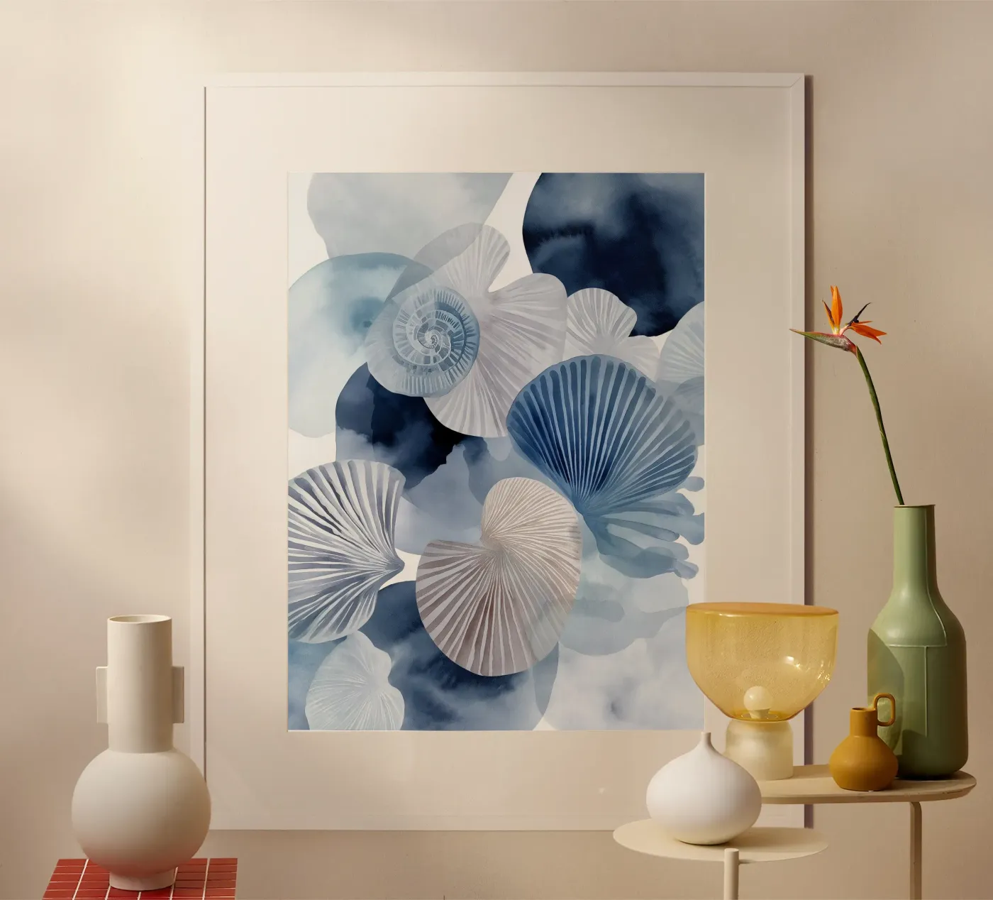 Ocean Bloom poster by Matthias Keller Studio