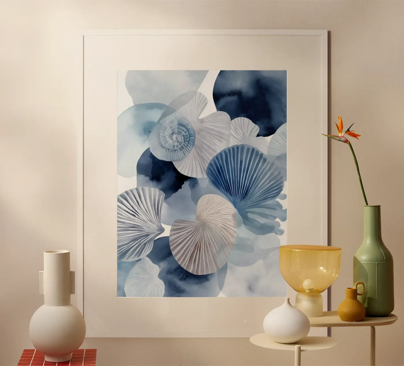 Ocean Bloom poster by Matthias Keller Studio