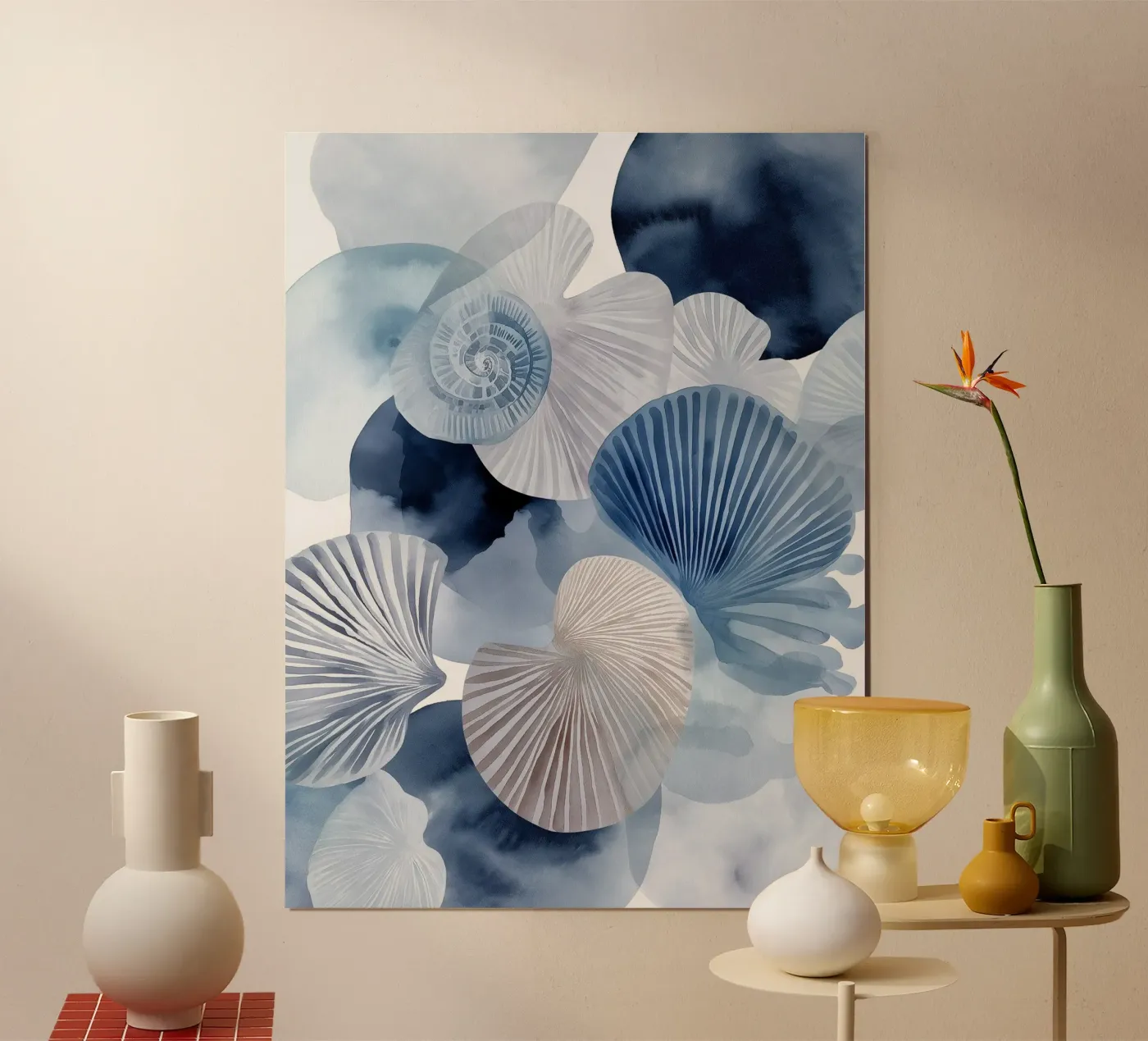 Ocean Bloom poster by Matthias Keller Studio