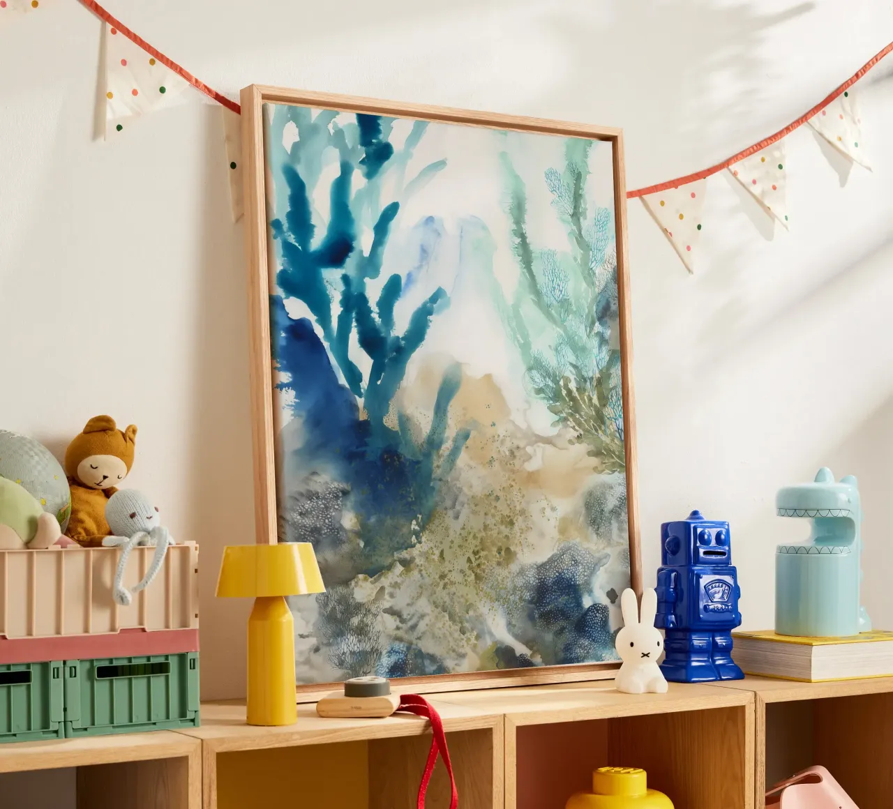 Tidepool Echo canvas met Baklijst van Matthias Keller Studio