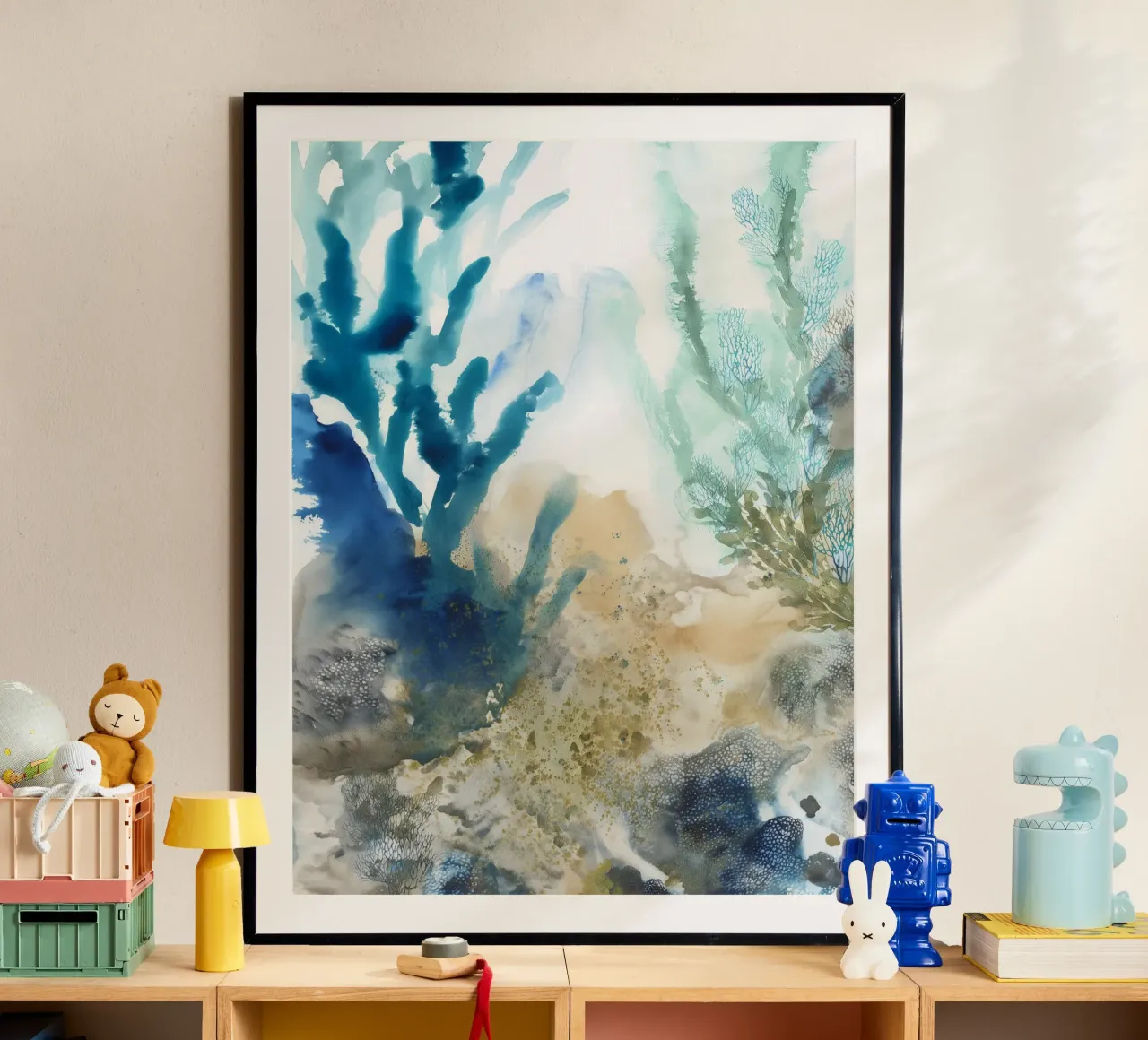 Gezeitenpool Echo Poster von Matthias Keller Studio