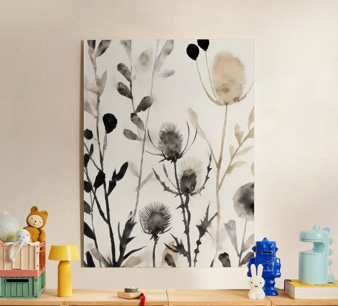 Sanft & Wild Acryl-Glas von Sophia Calder Studio