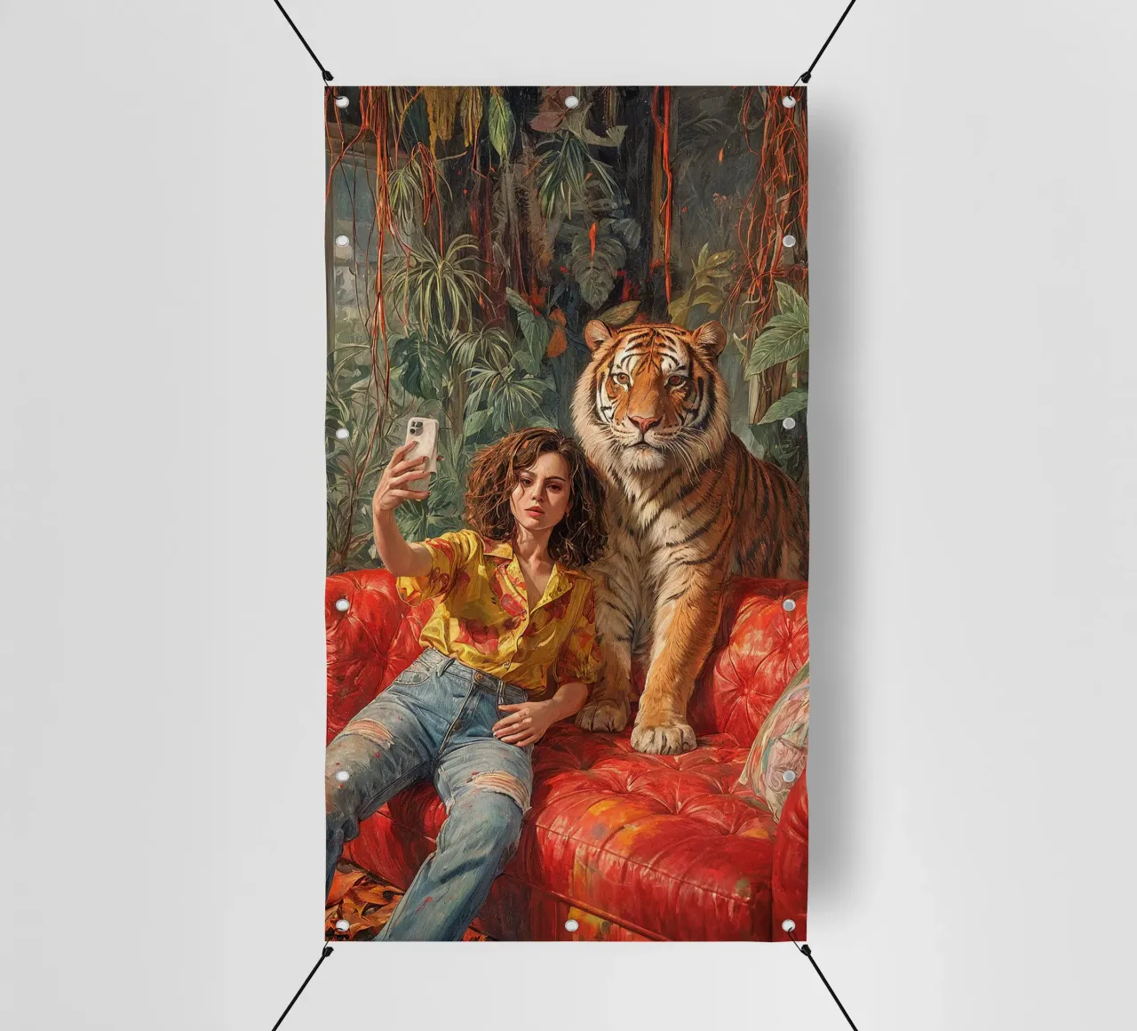 Sofa Safari telo in pvc da Studio Sori