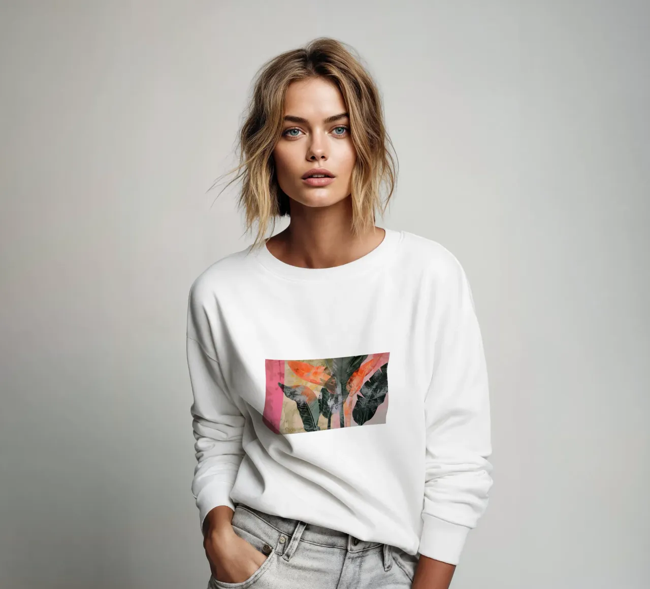 Into The Jungle No 1 felpa da treechild