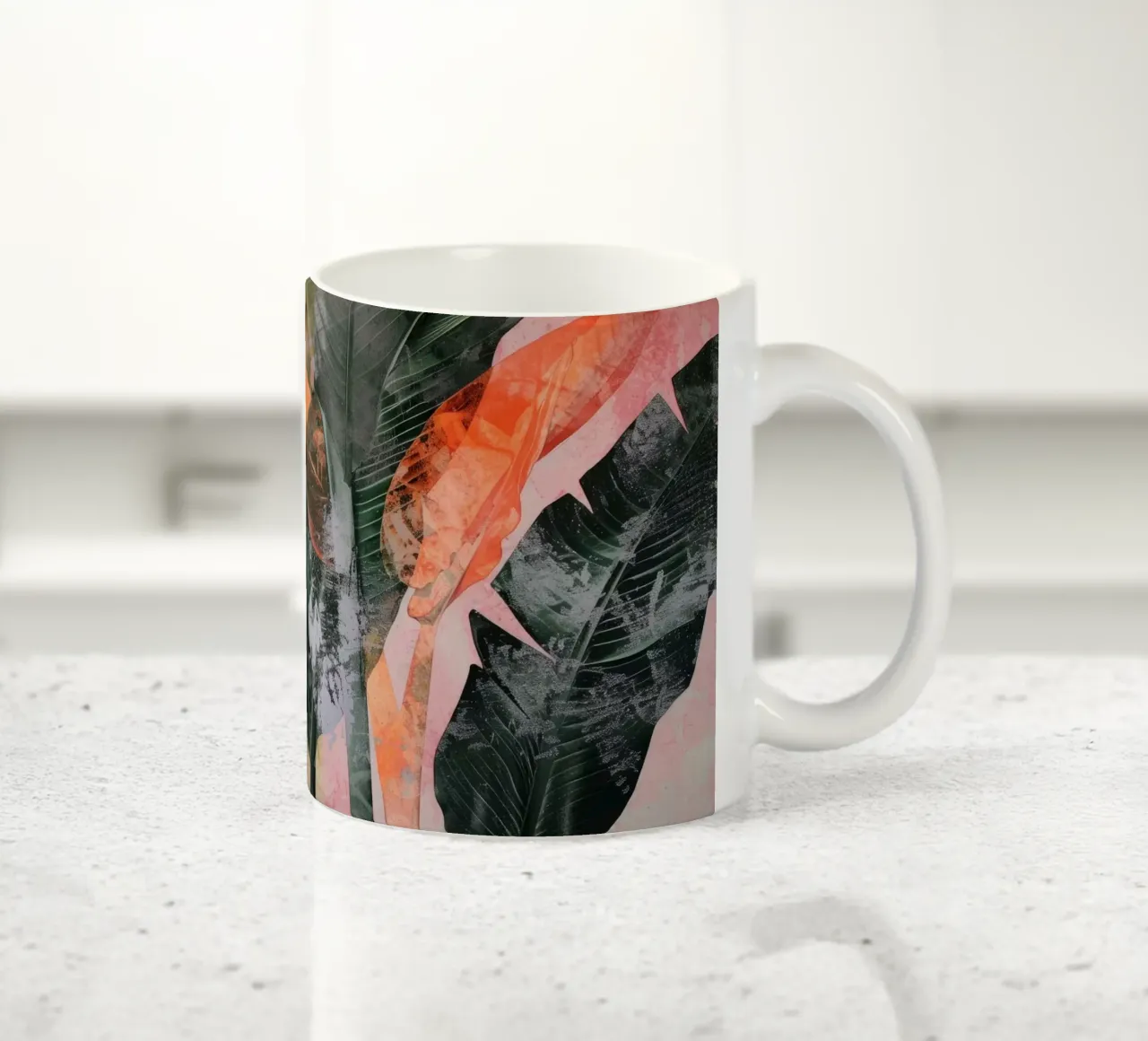 Into The Jungle No 1 taza de cerámica de treechild