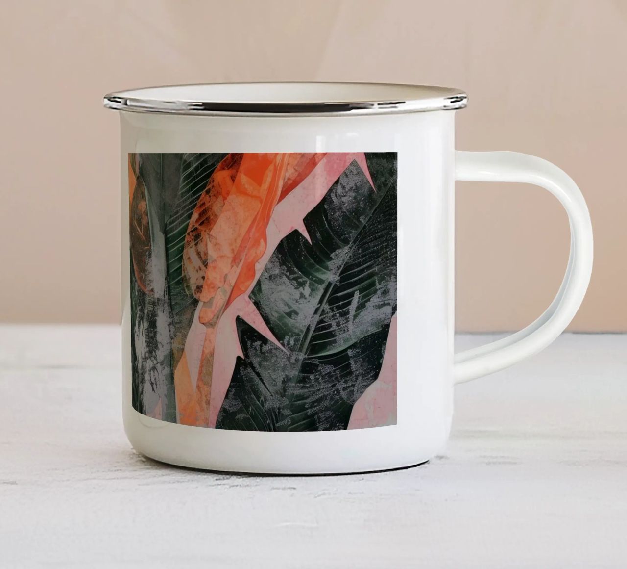 Into The Jungle No 1 emaille mok van treechild