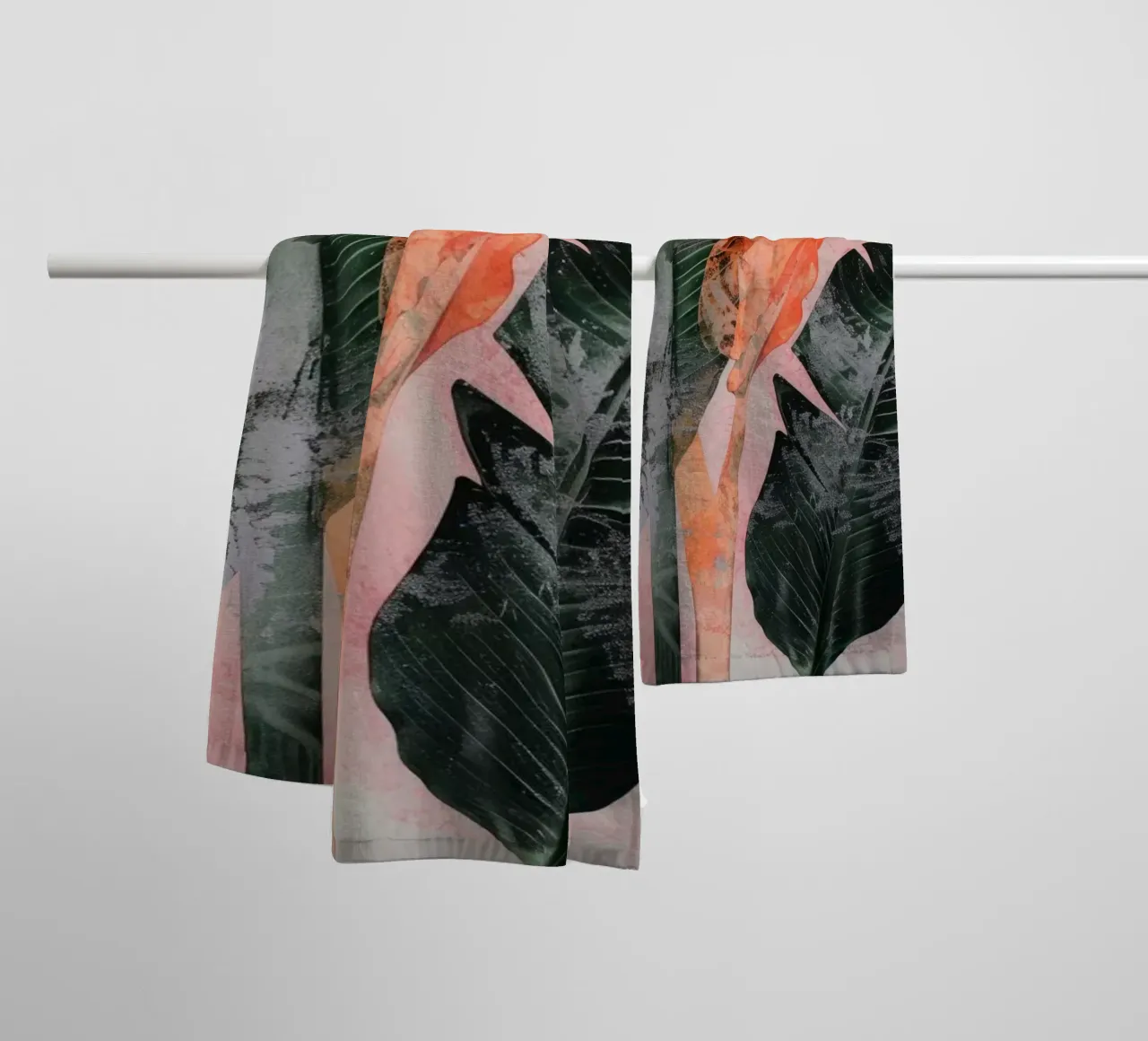 Into The Jungle No 1 asciugamano da bagno da treechild