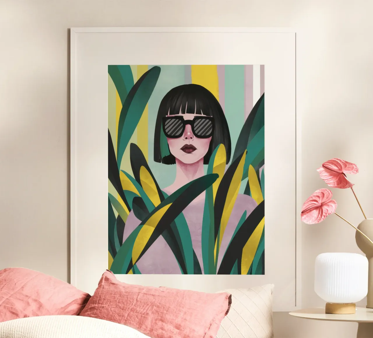 Jungle Hideaway Chic poster da Scaller Stars