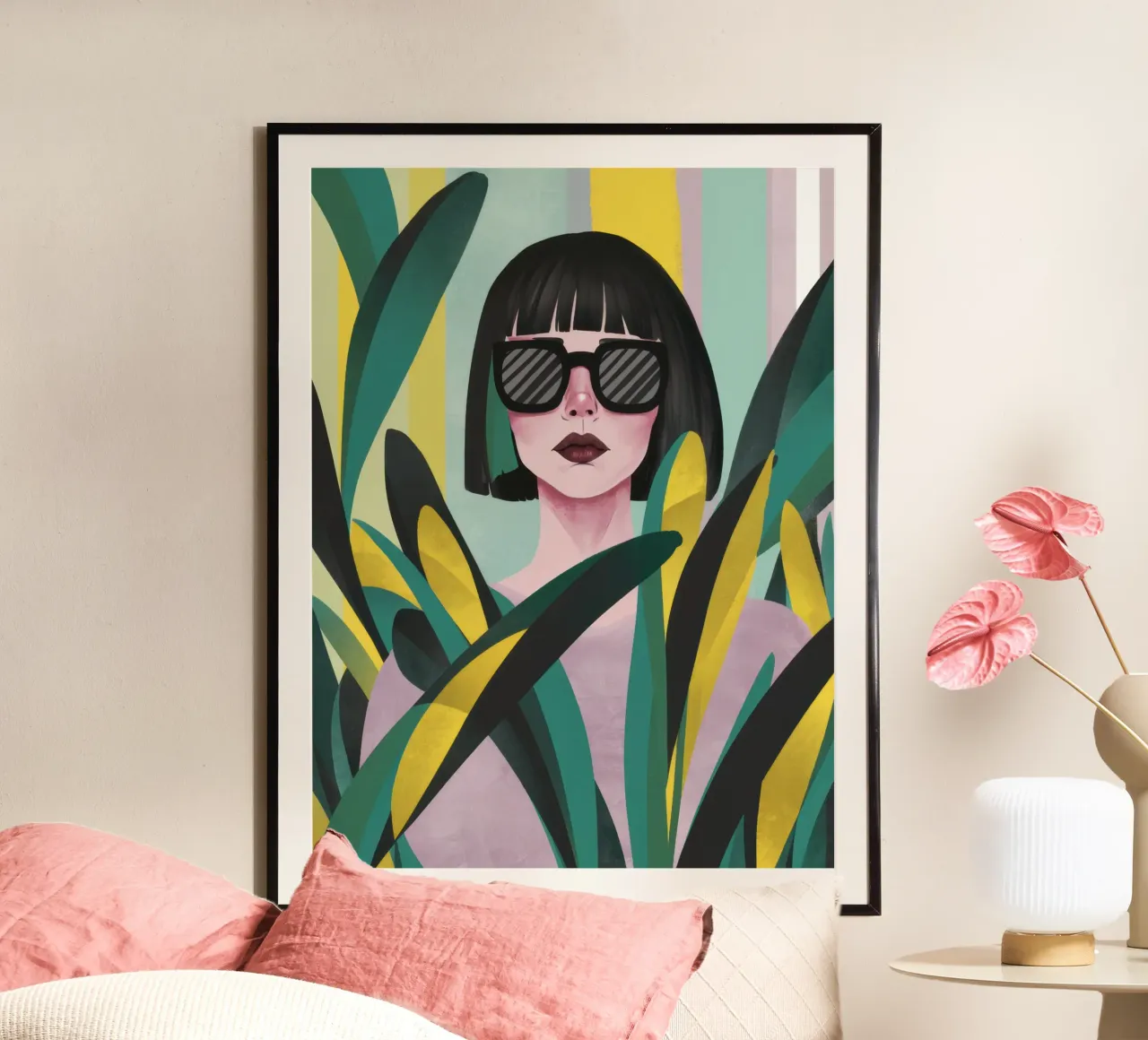 Jungle Hideaway Chic poster da Scaller Stars